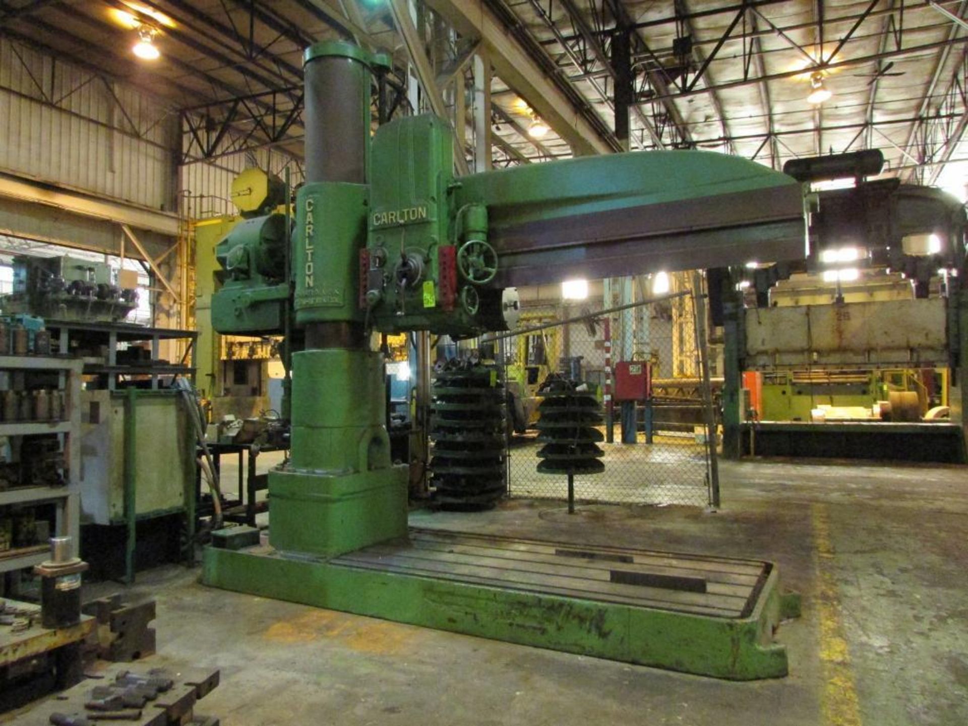 Carlton 8' x 19" Radial Arm Drill