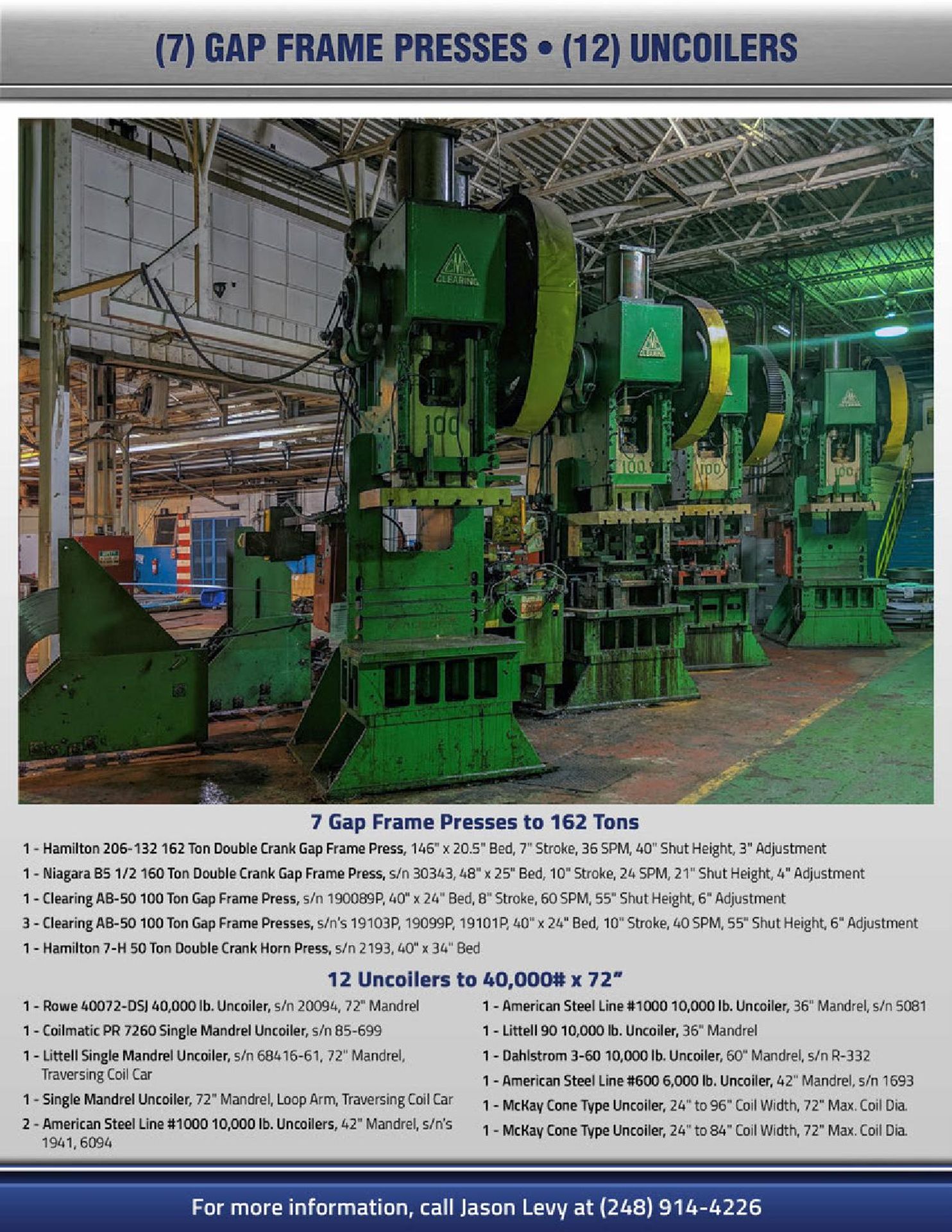 Versatube Stamping Corporation Auction Brochure! - Image 5 of 12