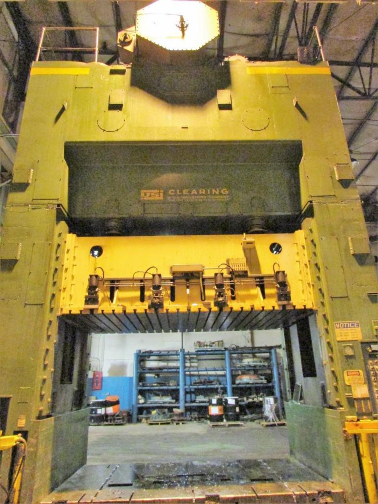 USI Clearing SE4-500-144-84 500 Ton Four Point Straight Side Press - Image 2 of 18