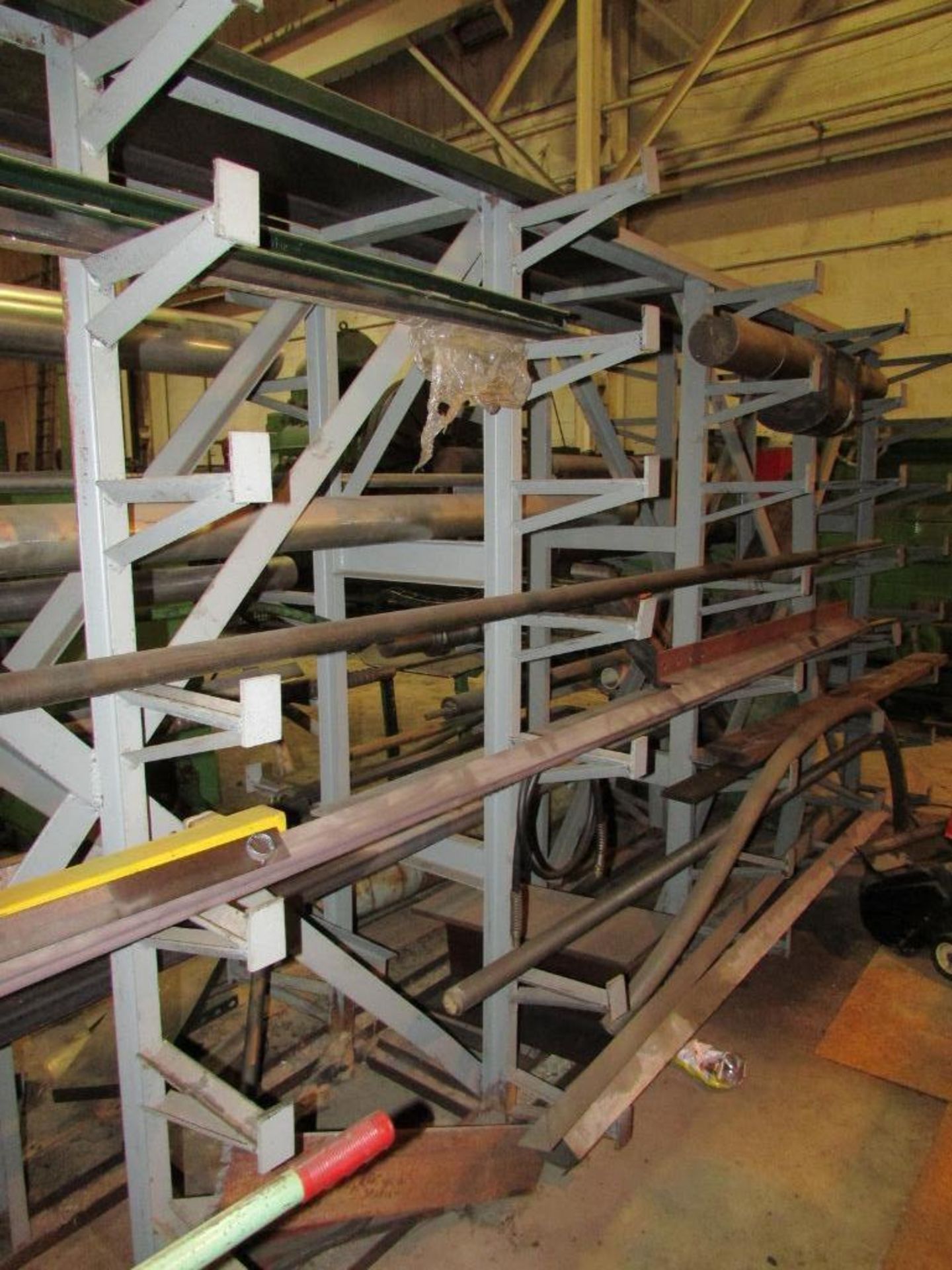 Cantilever and Steel Racks with Assorted Steel Stock - Image 3 of 6