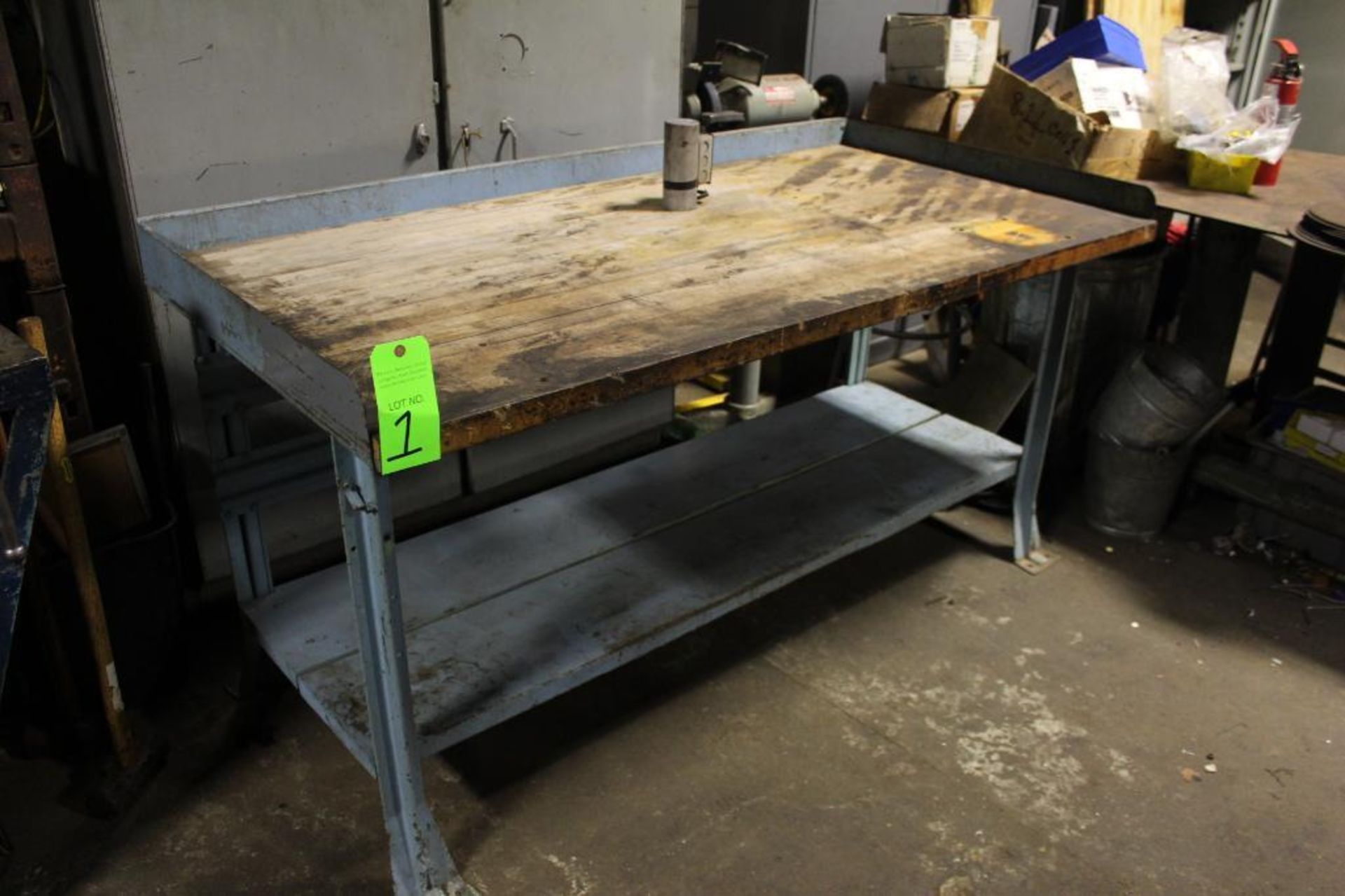 Hardwood Top Workbench, 3' x 6'