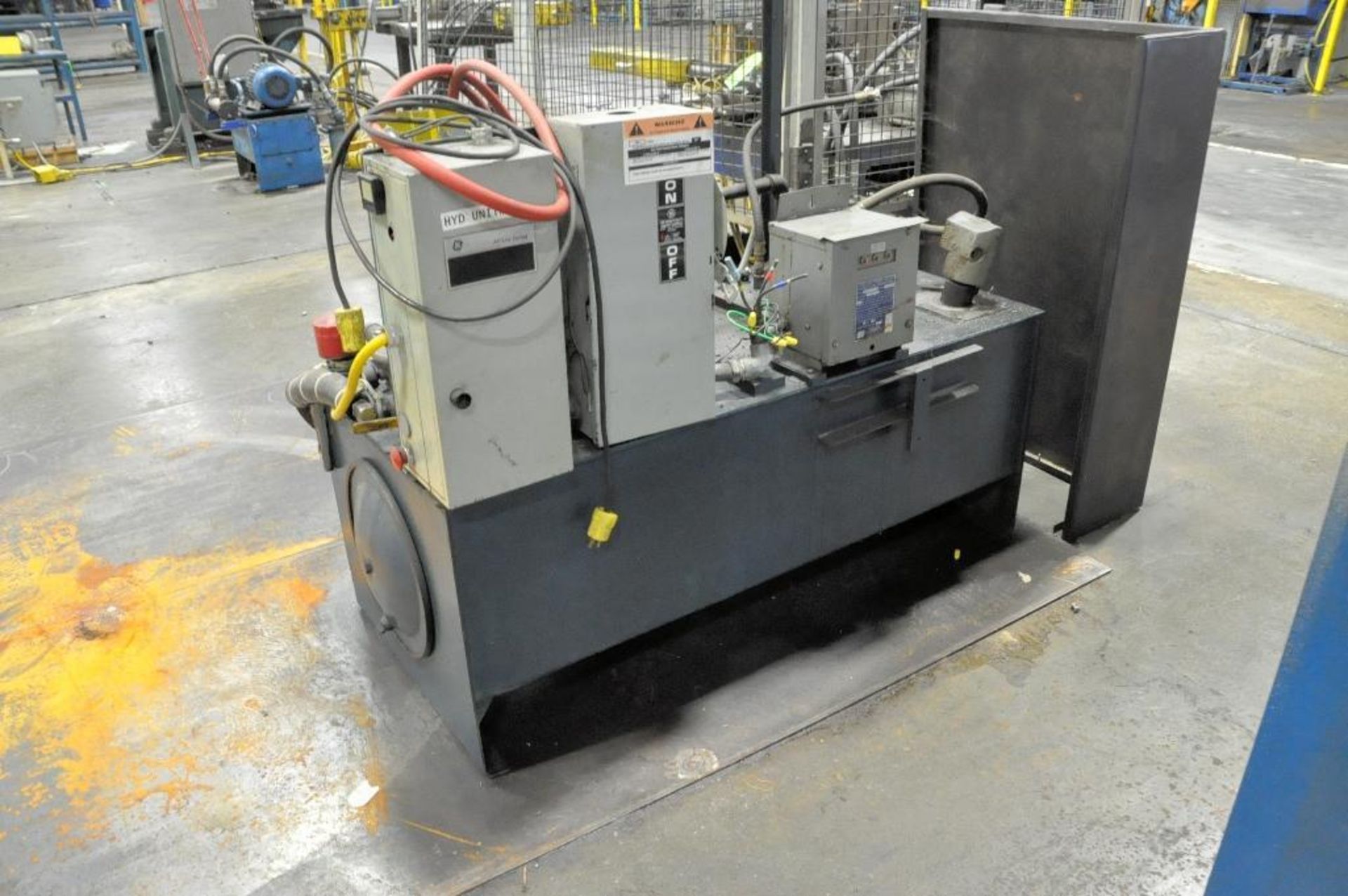 Custom Fabricated Hydraulic Horizontal Press Operation, with - Image 5 of 5