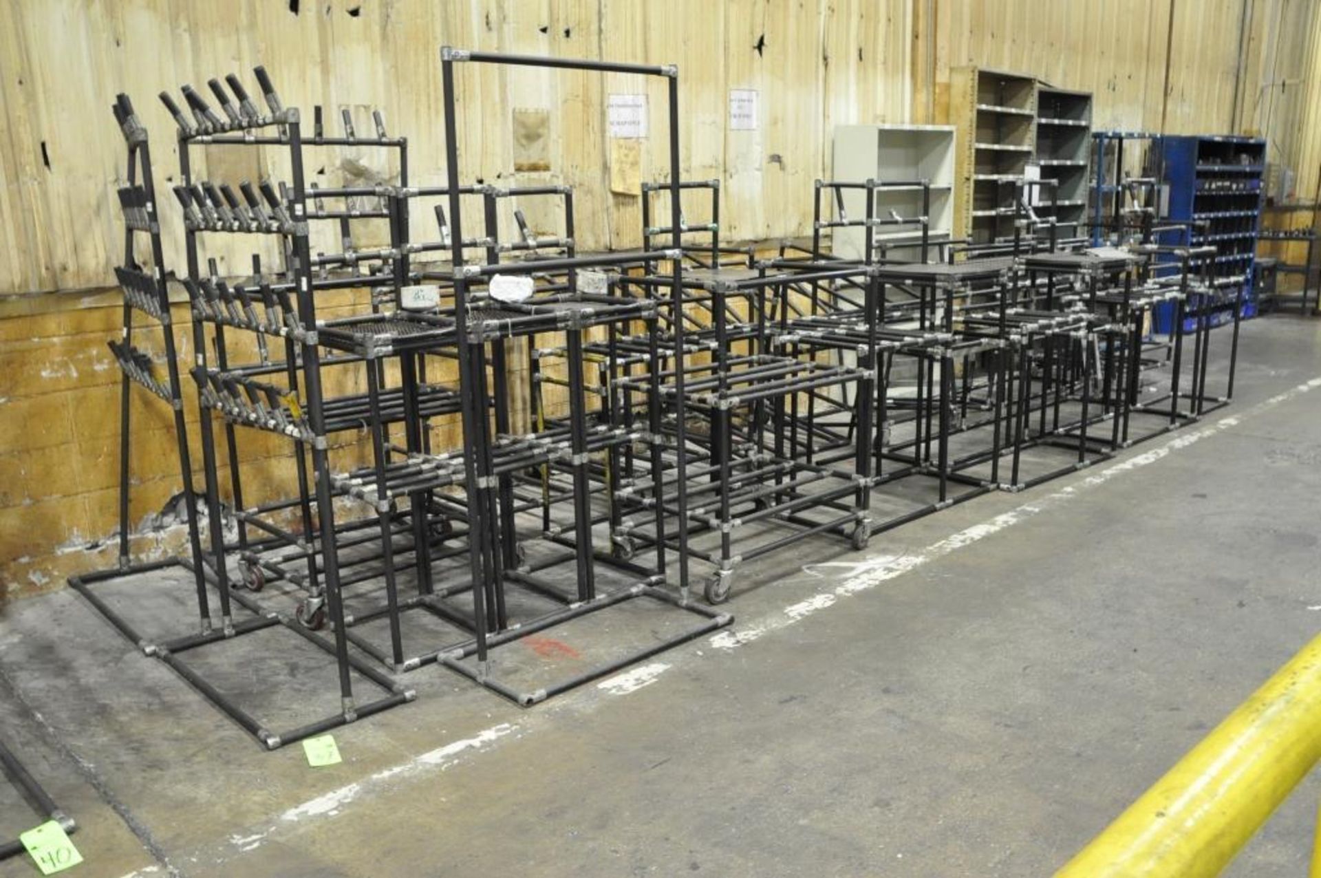 Lot-Tube Style Modular Work Stands in (1) Group, (B-1)