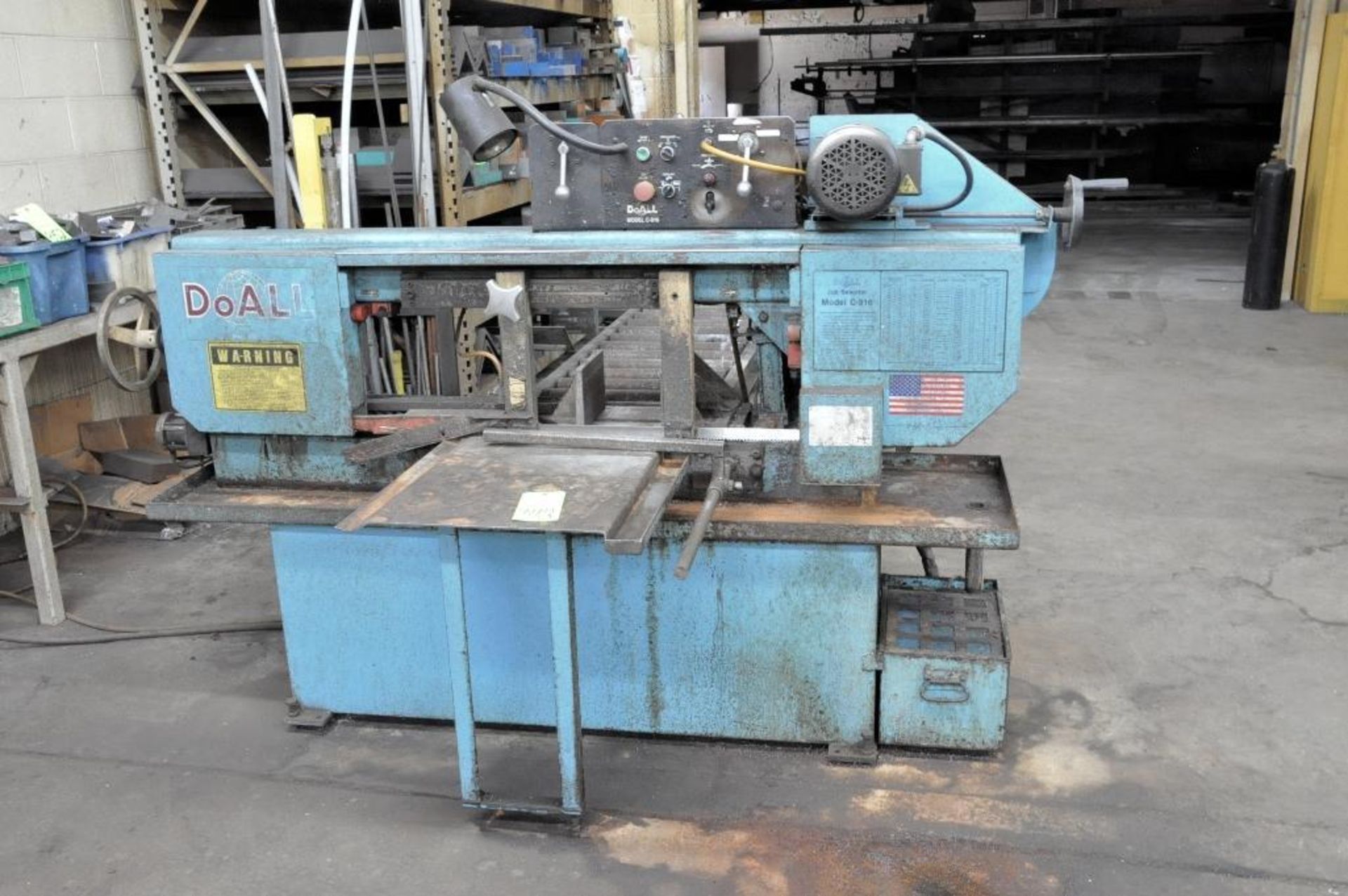 DoAll Model C-916M, 9" x 16" Horizontal Metal Cutting Band Saw,