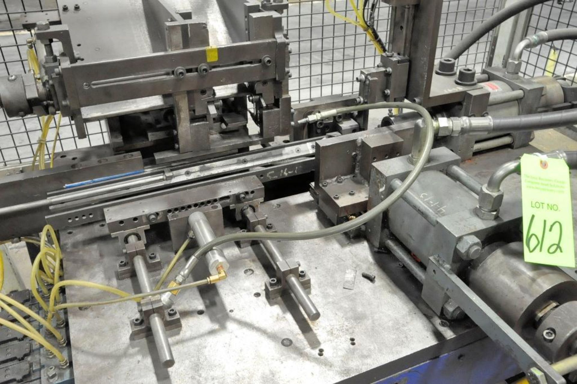 Custom Fabricated Hydraulic Horizontal Press Operation, with - Image 3 of 5