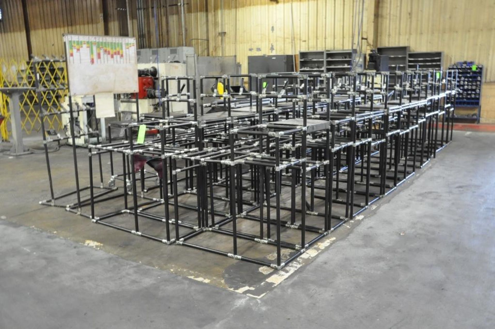 Lot-Tube Style Modular Work Stands in (1) Group, (A-6)