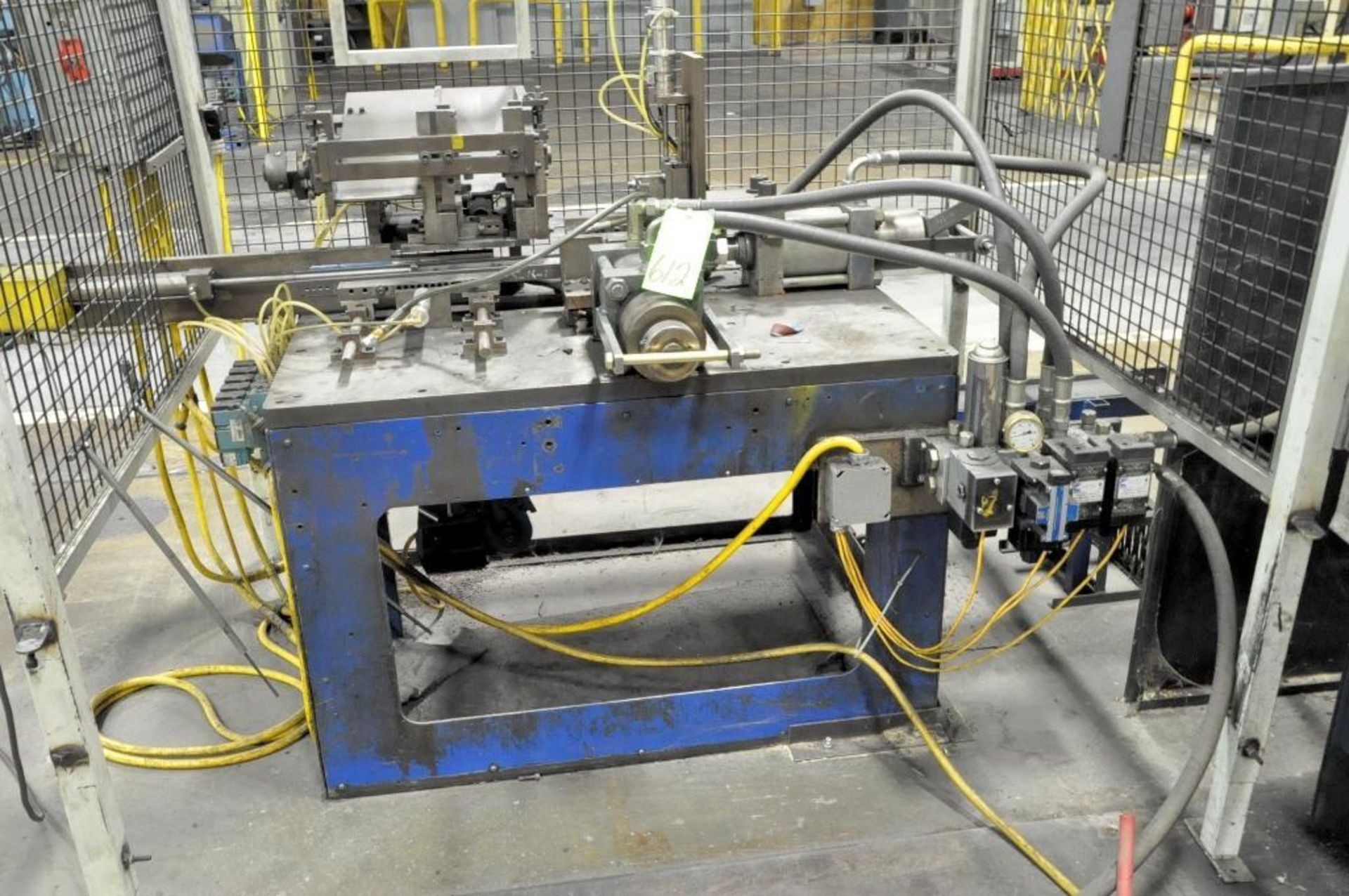 Custom Fabricated Hydraulic Horizontal Press Operation, with - Image 2 of 5