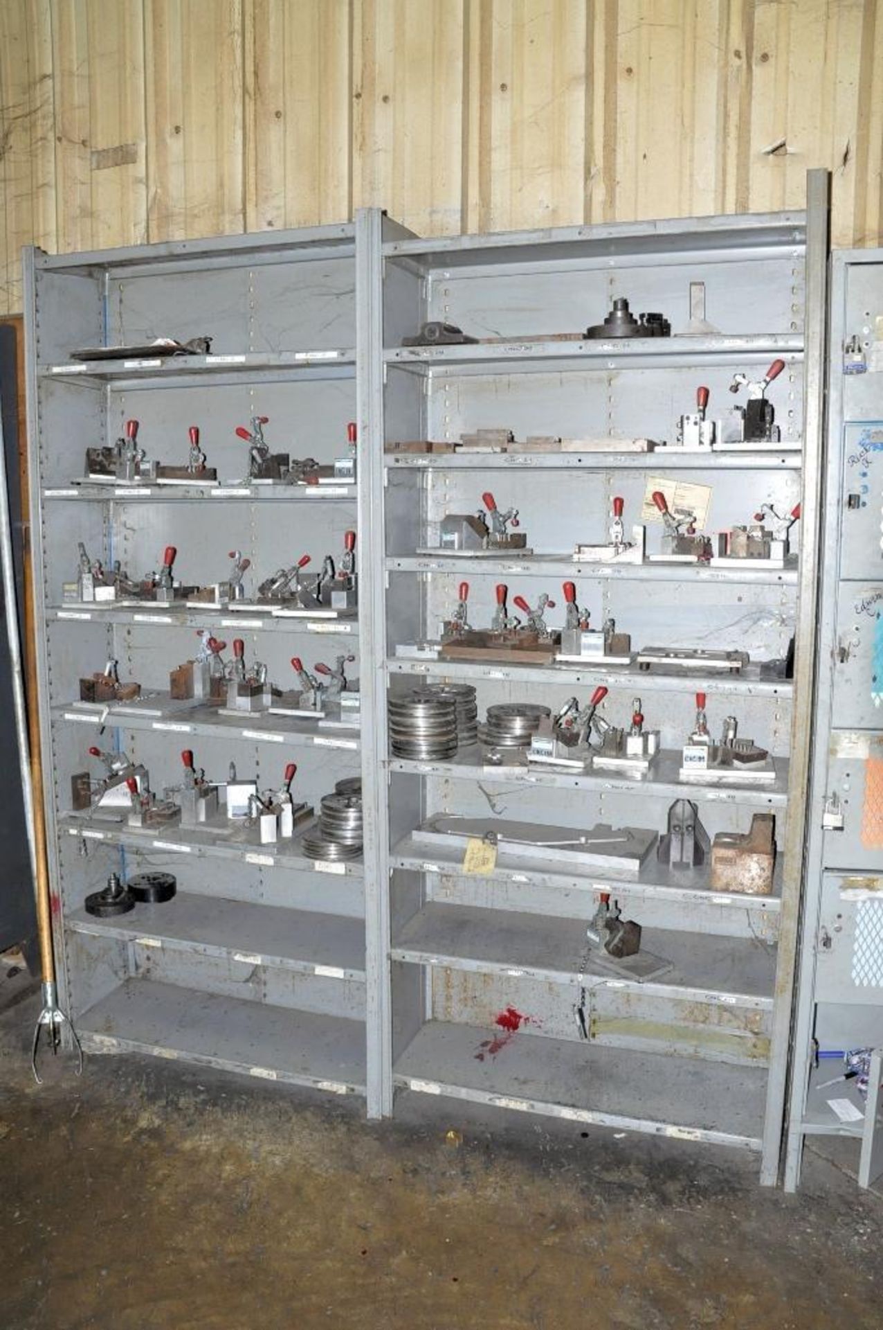 Lot-Rod Bender Tooling in (1) Cabinet and (5) Shelving Units, (A-6) - Image 2 of 4