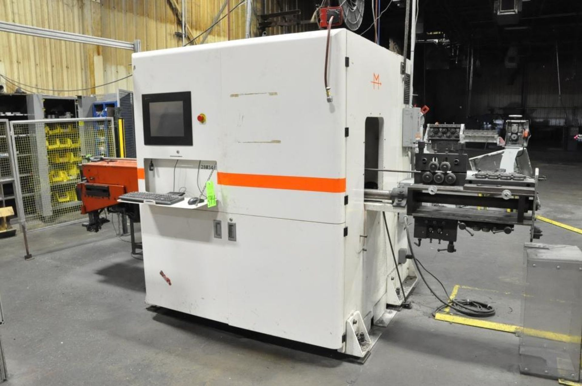 Mang Model 6S-10, 6-Axis CNC Bender, 10mm Wire Cap, m - Image 2 of 5