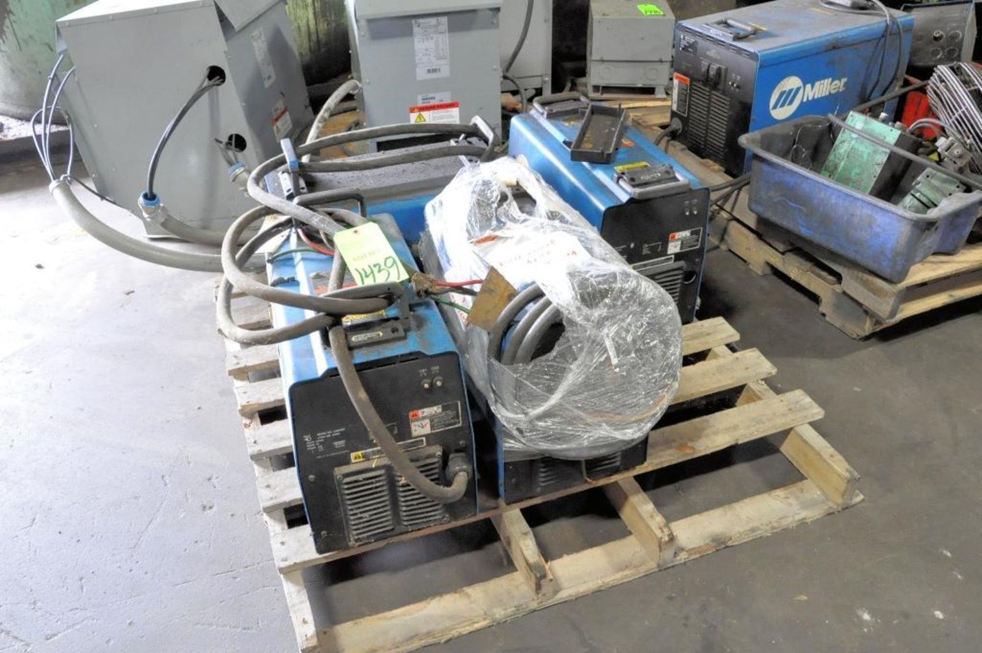 Lot-(5) Various Miller and (1) Powcon Welders on (2) Pallets, (Not