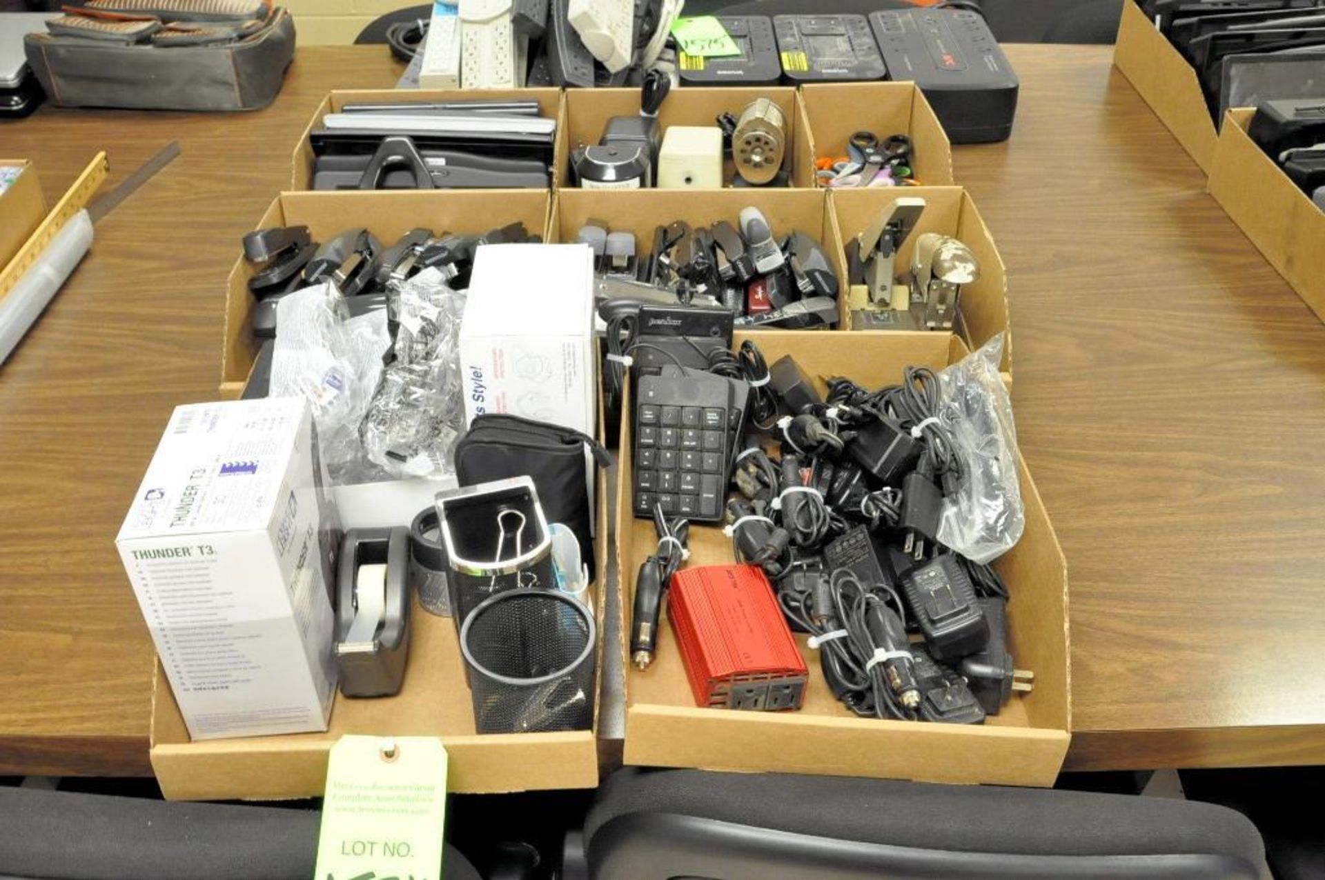 Lot-Hole Punches, Pencil Sharpeners, Scissors, Staplers and Misc.