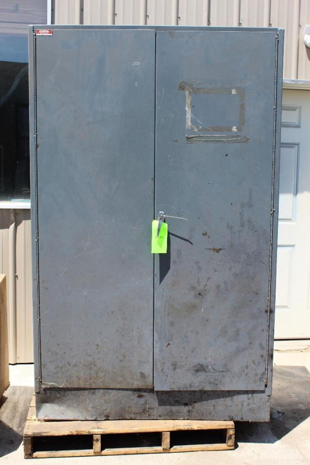 Large Storage Cabinet with Contents