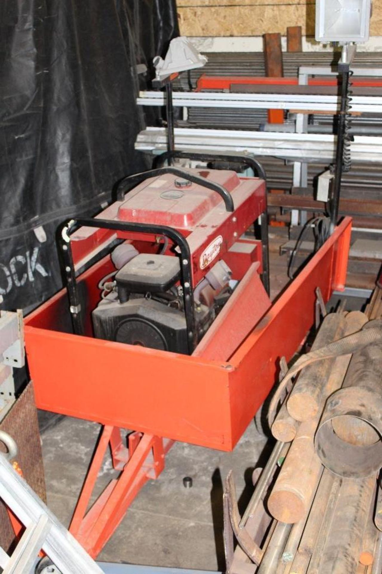 Dayton Generator with Trailer & Lights