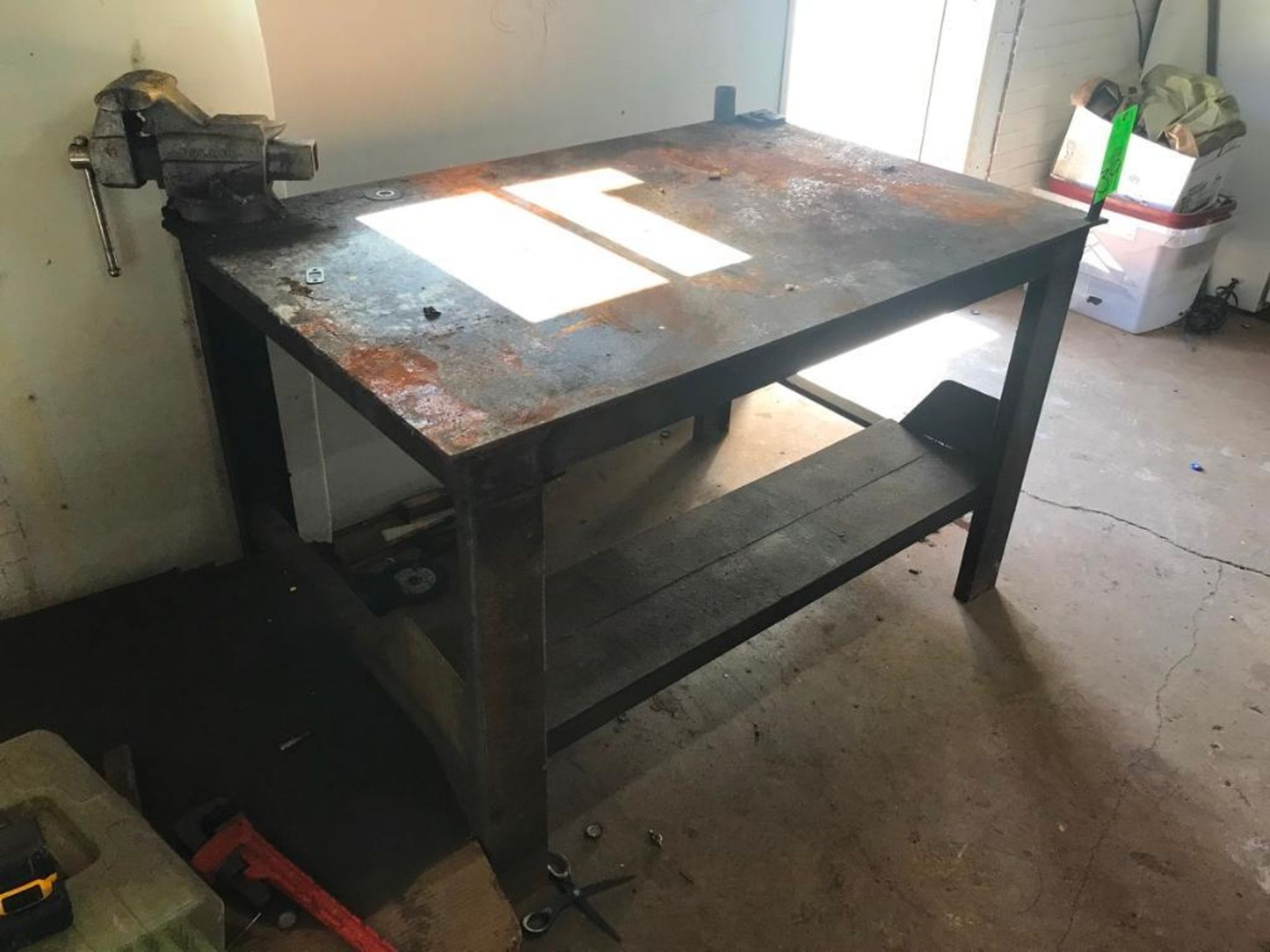 55'' x 36'' Steel Table - Bild 2 aus 4