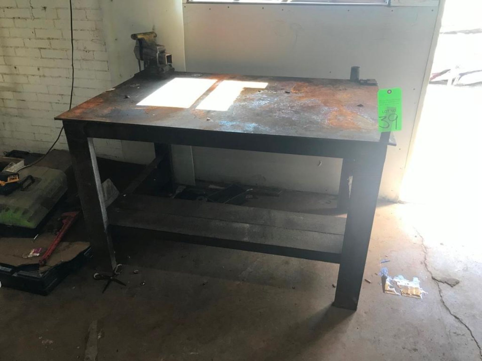 55'' x 36'' Steel Table