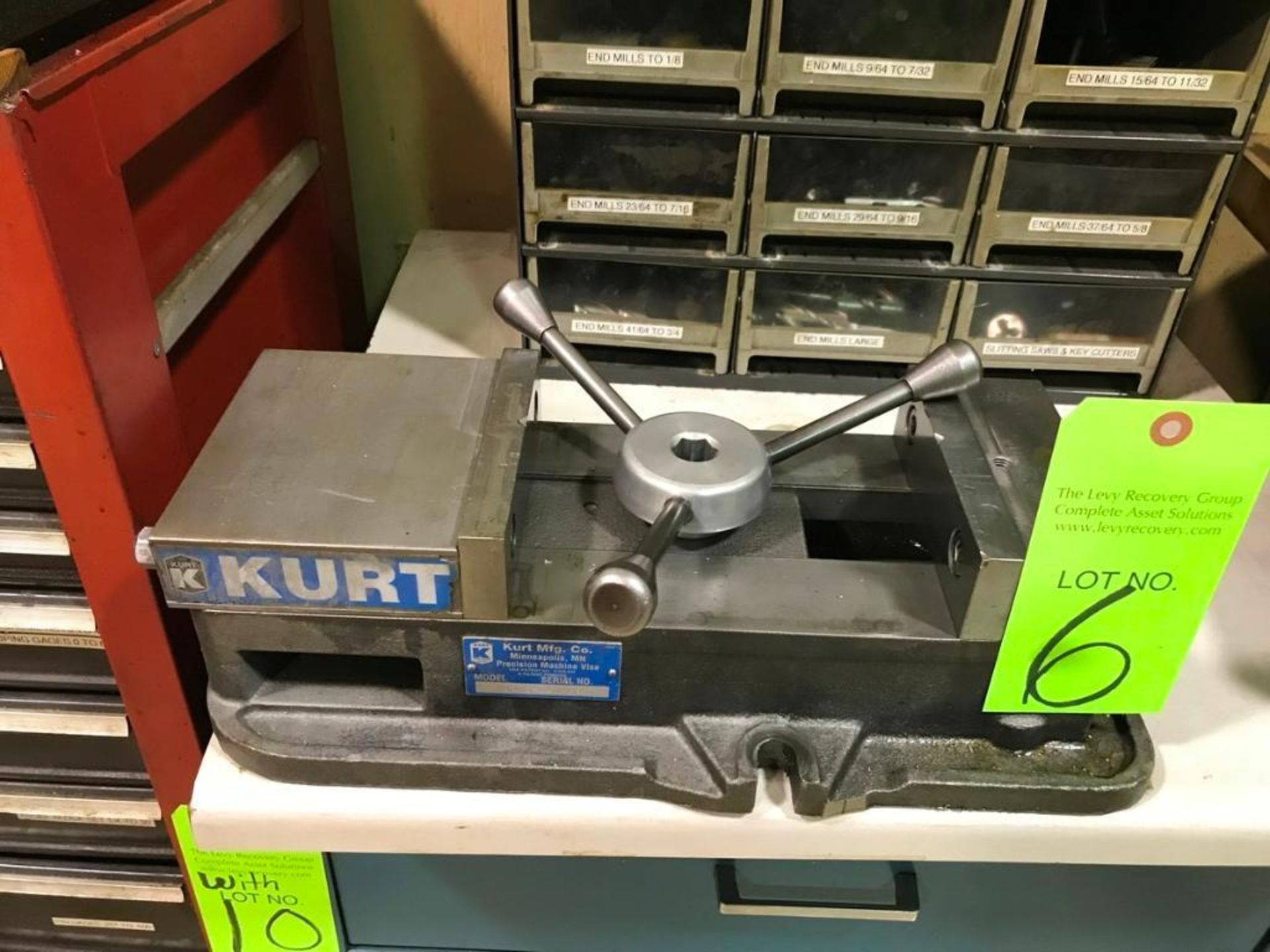 Kurt, mdl. D675, 6'' Precision Machine Vise