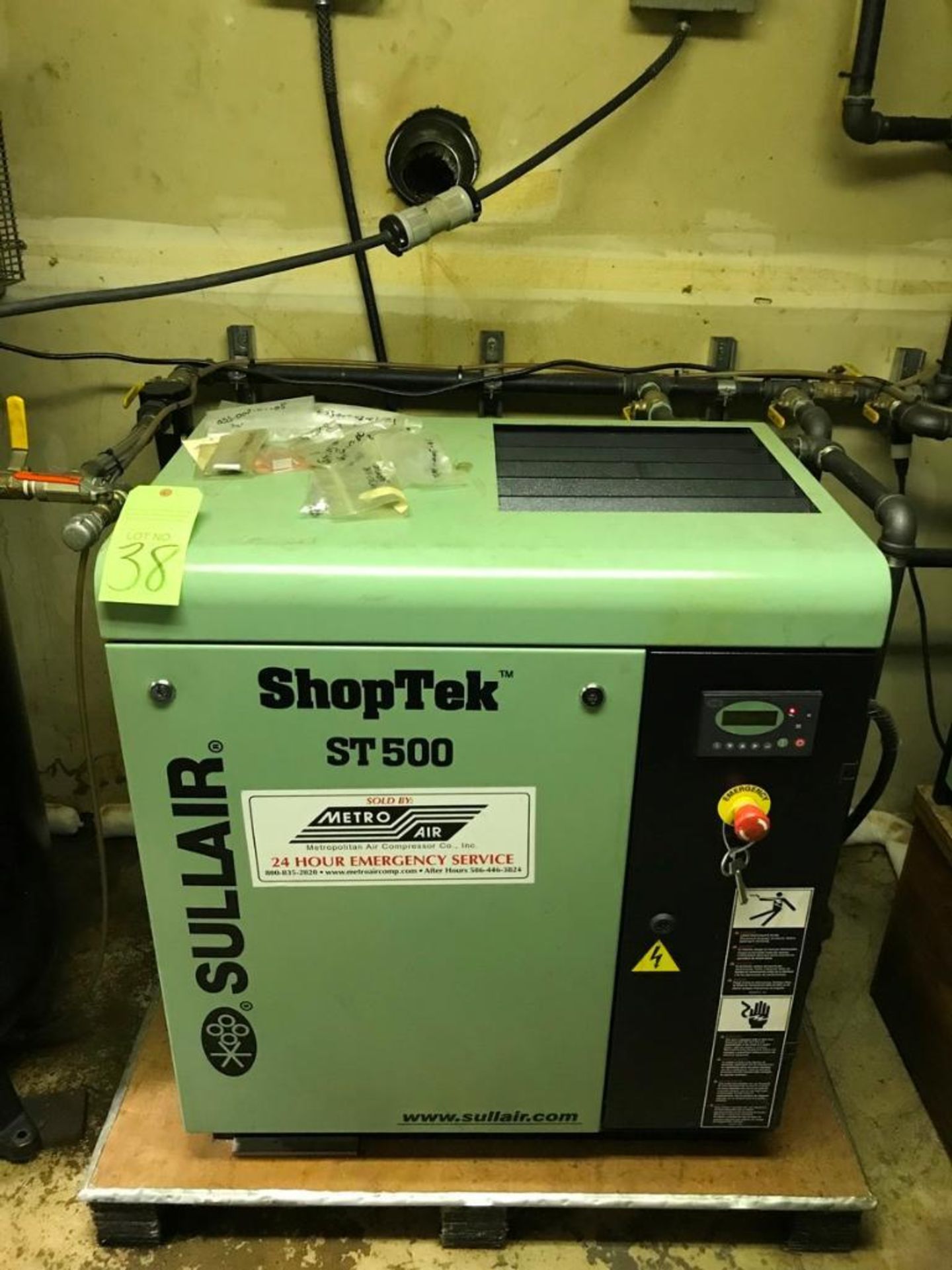 Sullair, mdl. St510 AC, Screw Air Compressor - Image 2 of 5