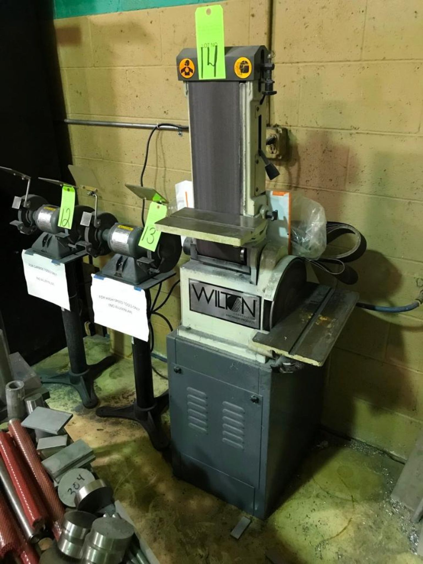 Wilton, mdl. 4210, Tradesman Belt And Disc Sanding Machine