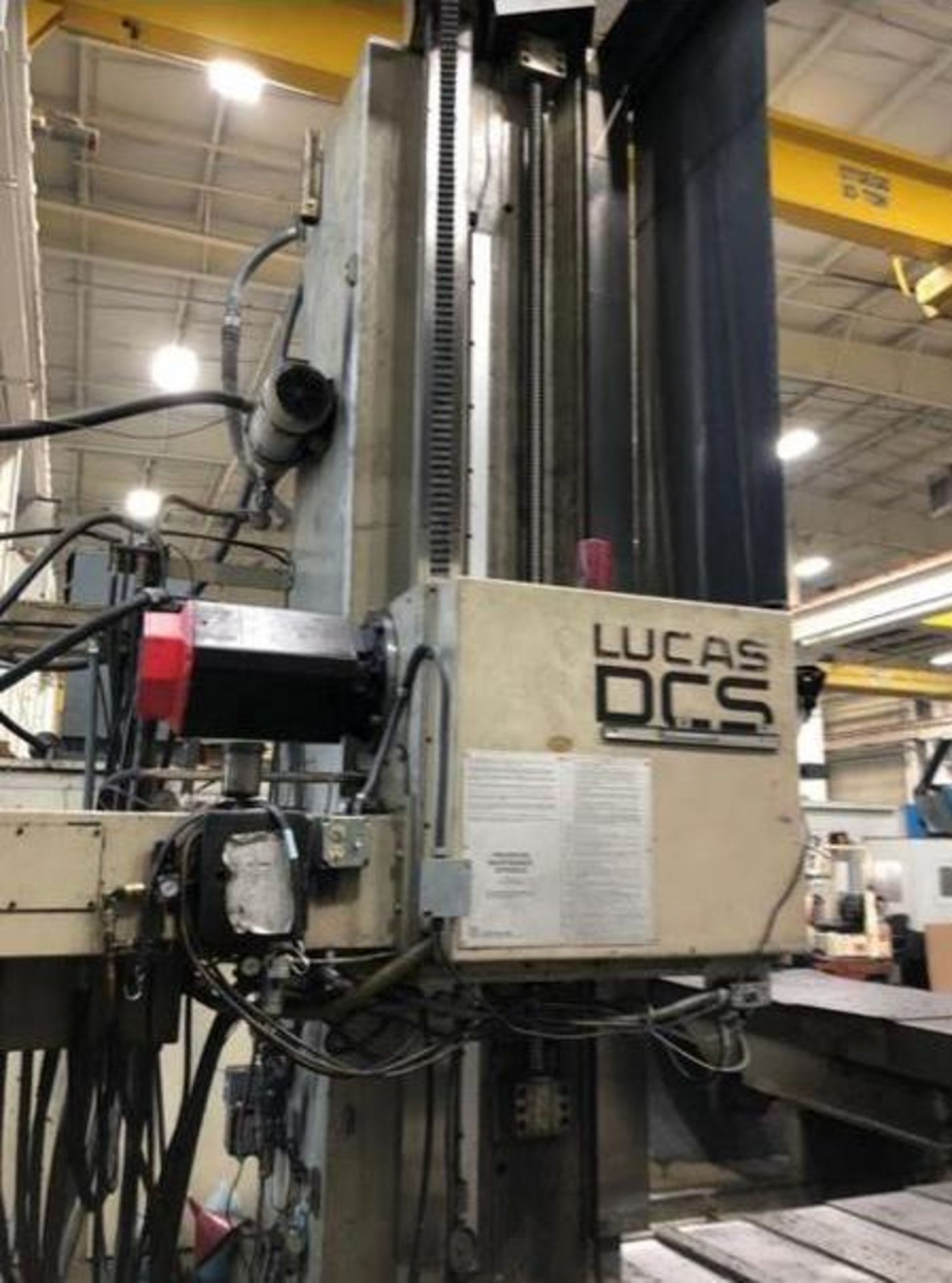 Lucas 5" Model 30 DCS-98 Horizontal Boring Mill CNC - Image 7 of 7