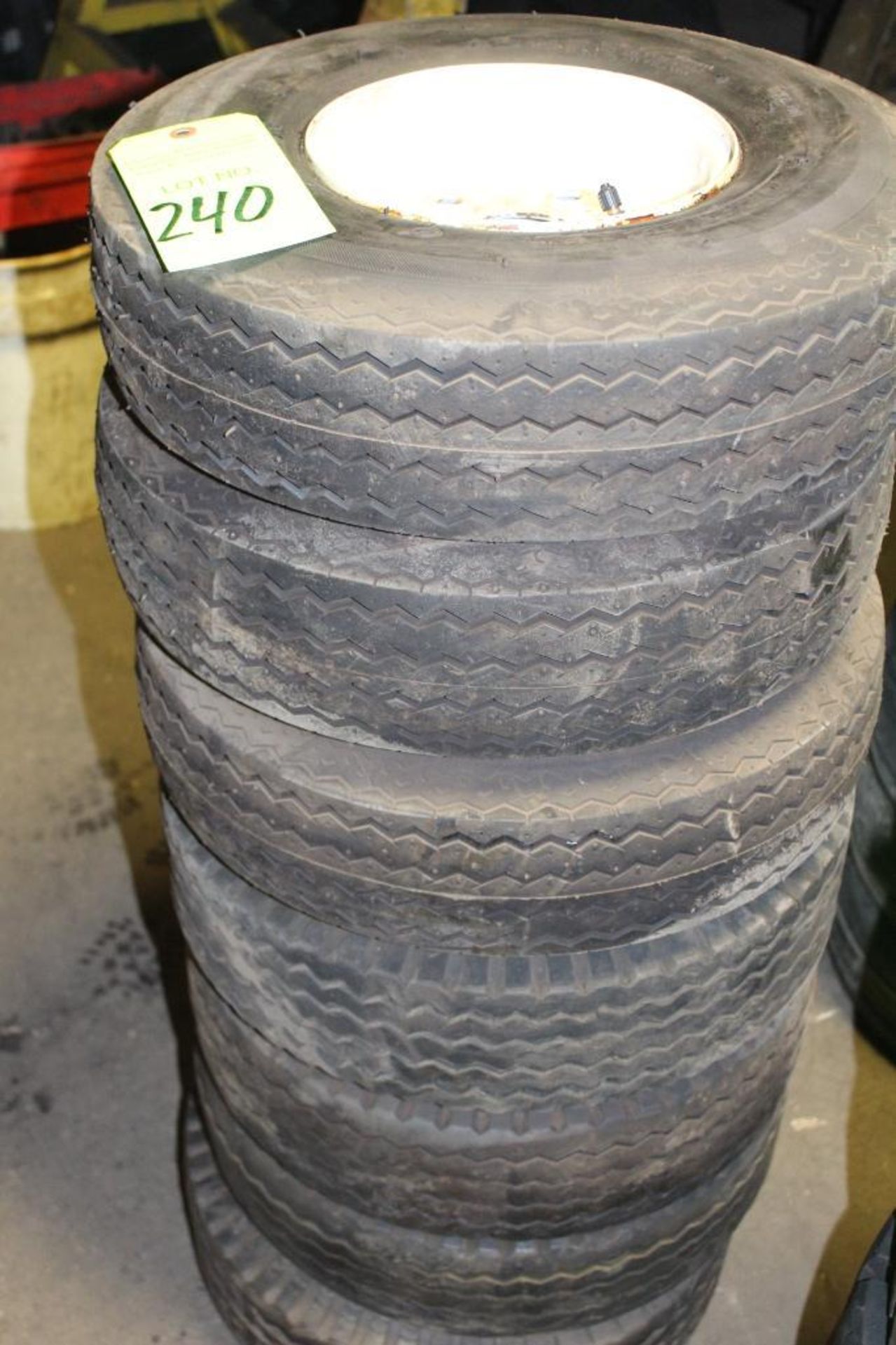 Lot of (7) 5.70 - 8 Tires