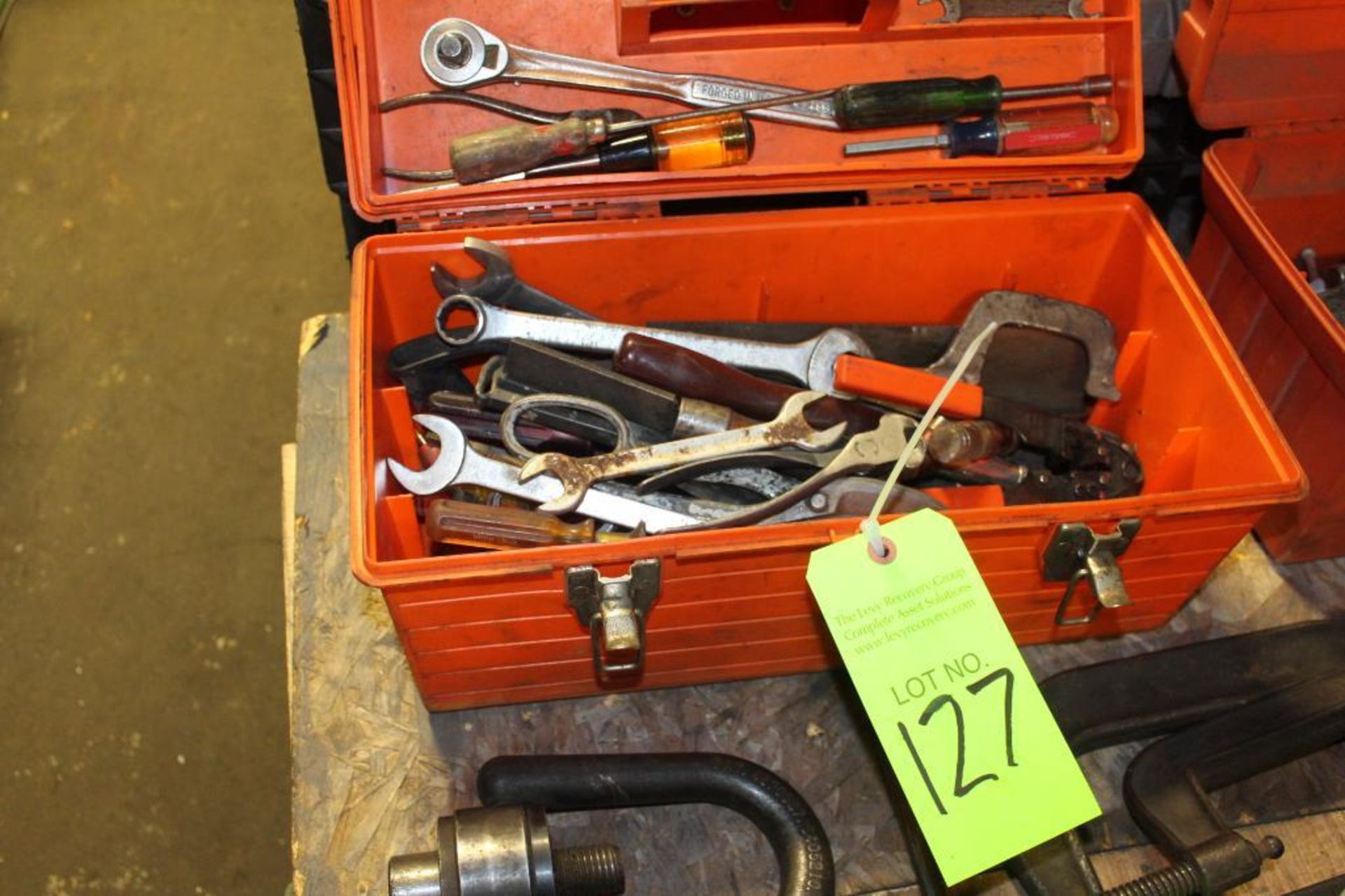 Toolbox w/ Assorted Hand Tools