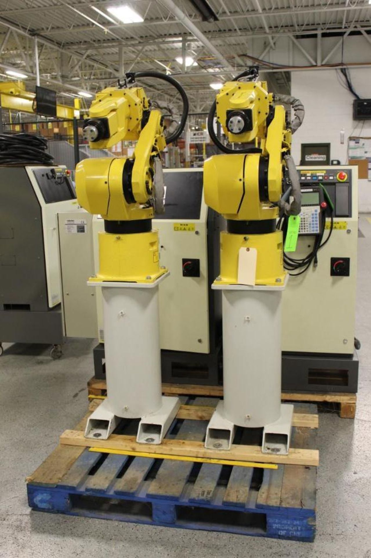 2 Fanuc M6iB 6 Robots