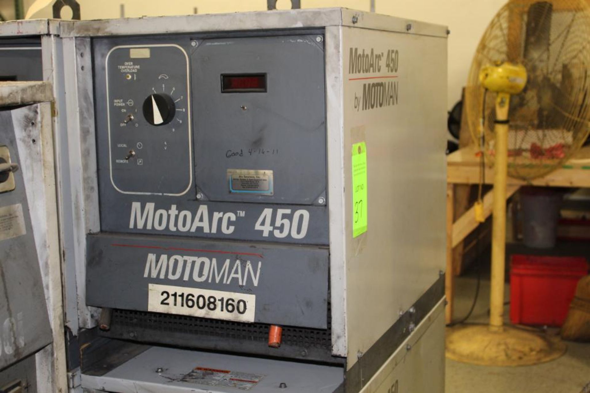 Motoman MotoArc 450 Welder