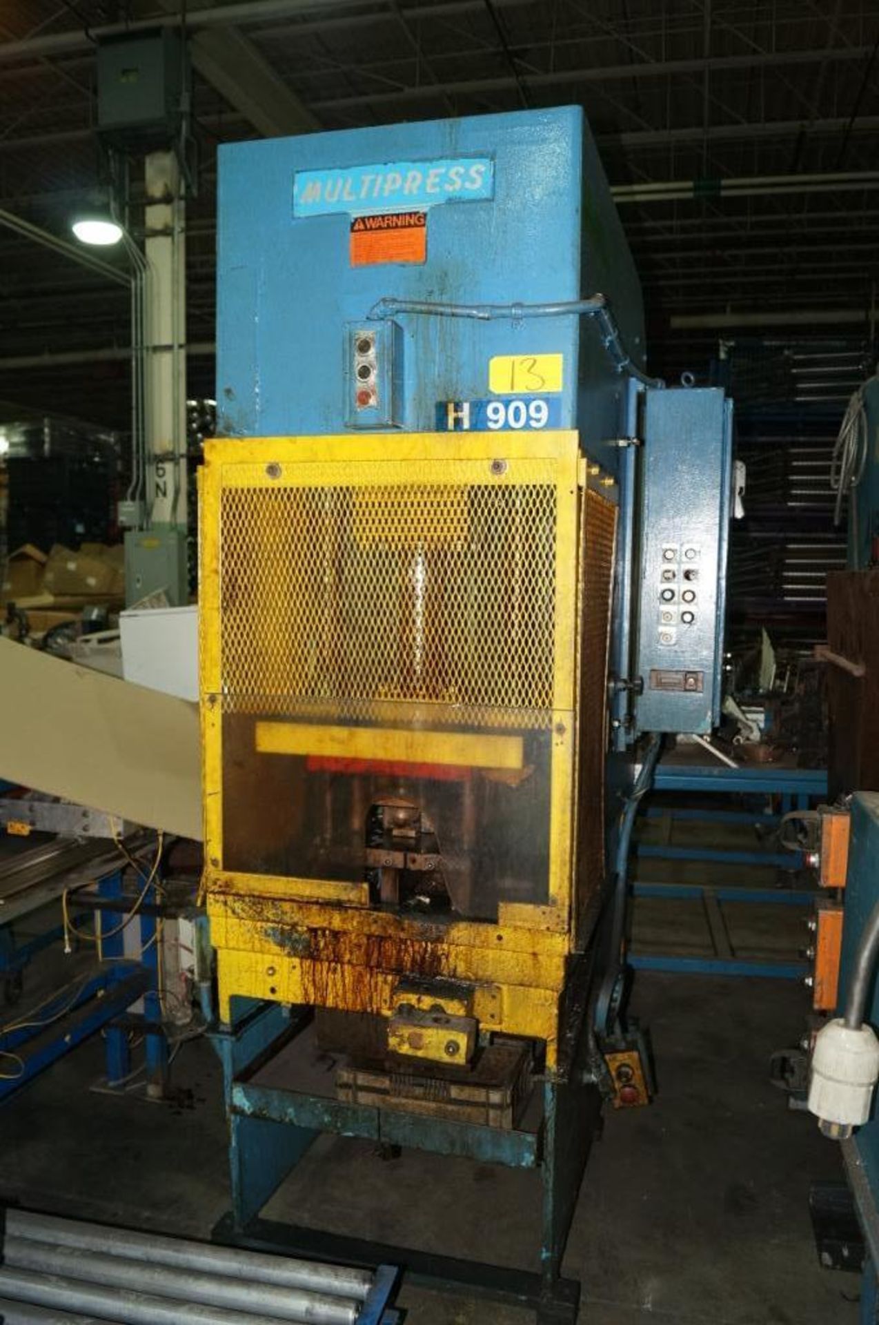 DENISON MULTIPRESS MODEL C-592E C FRAME PRESS