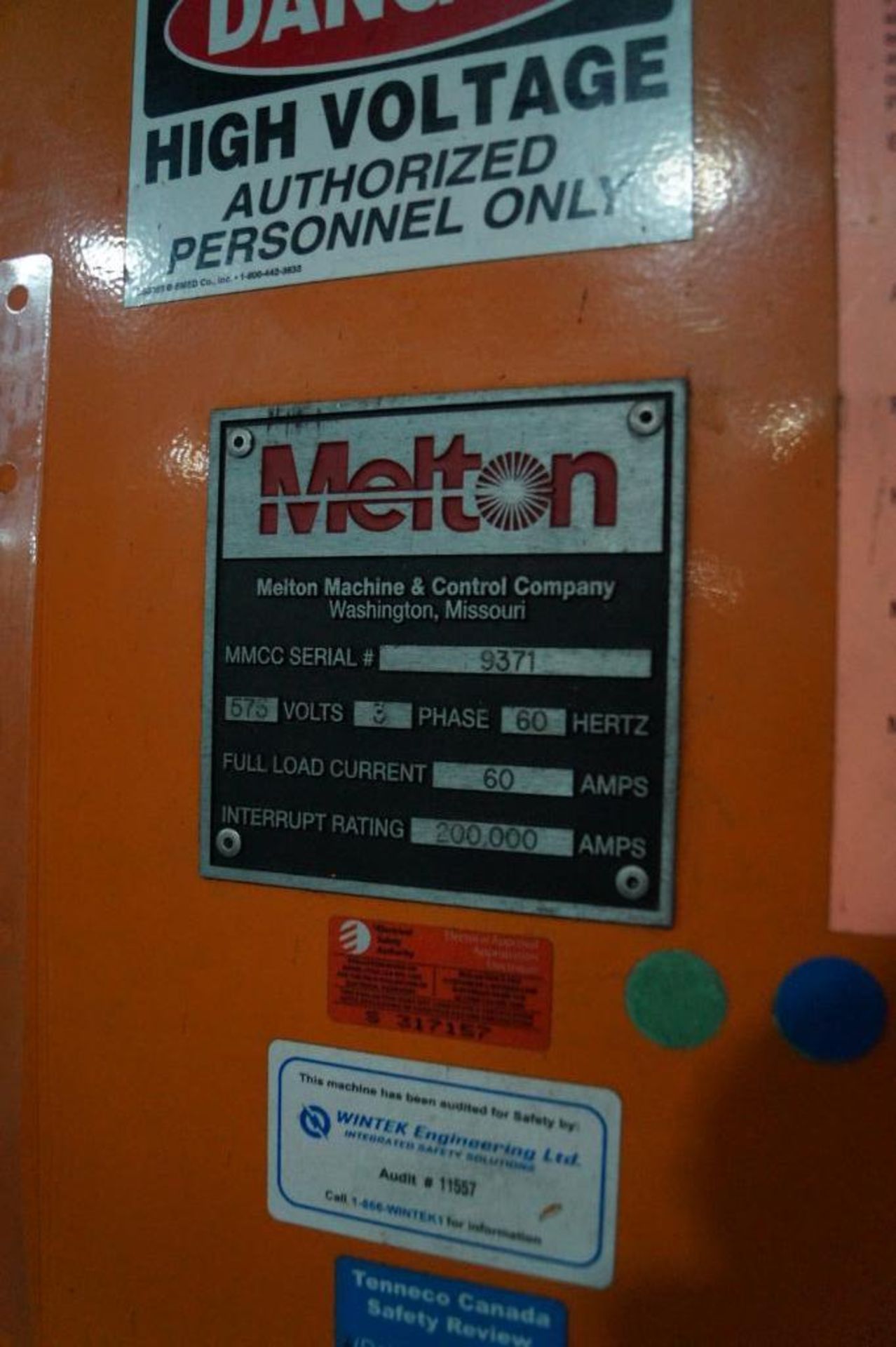 MELTON ROBOTIC WELD CELL - Image 6 of 6