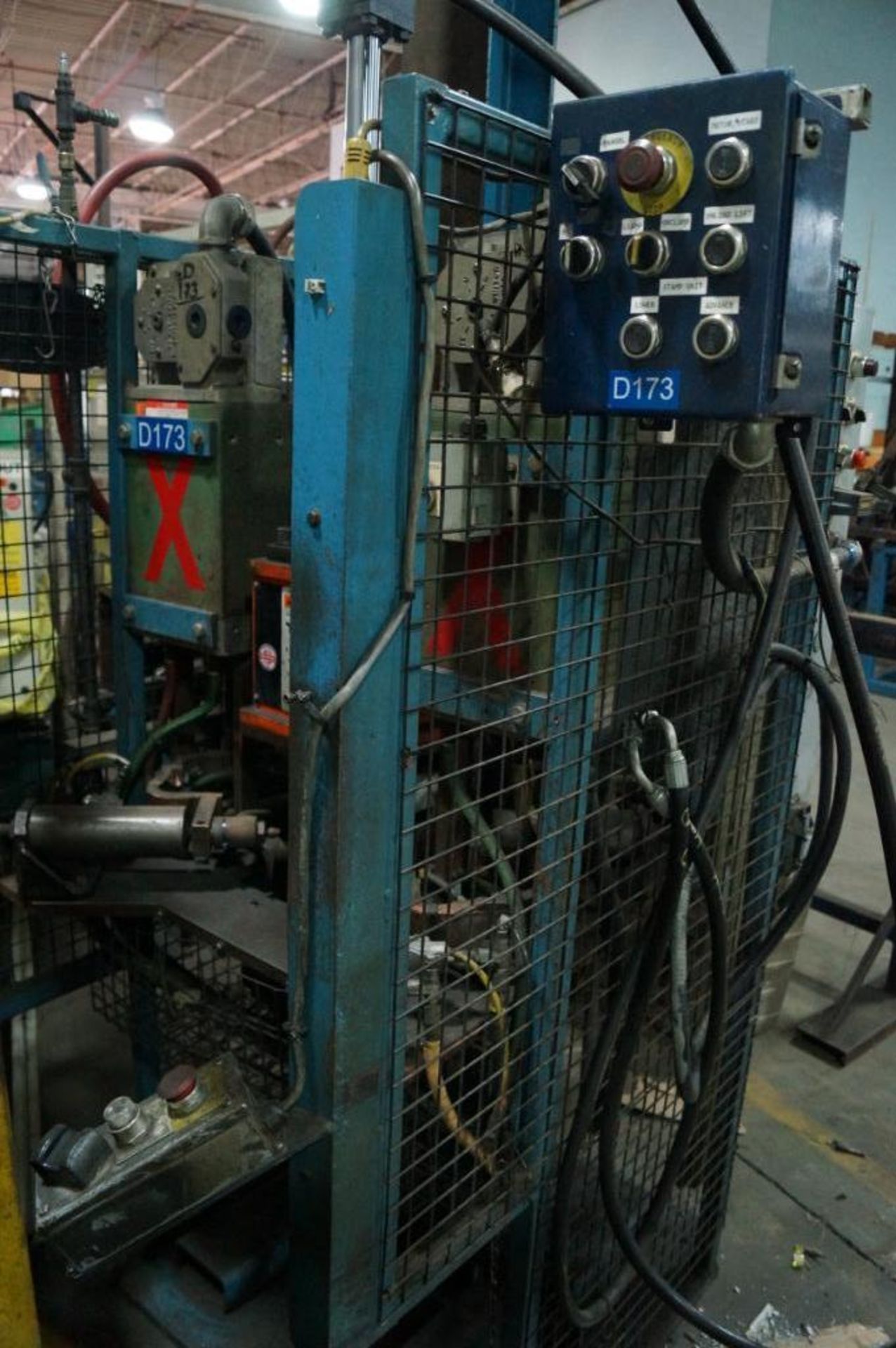 MAWER SPOT WELDER, PRESS AND ETCHER COMBINATION