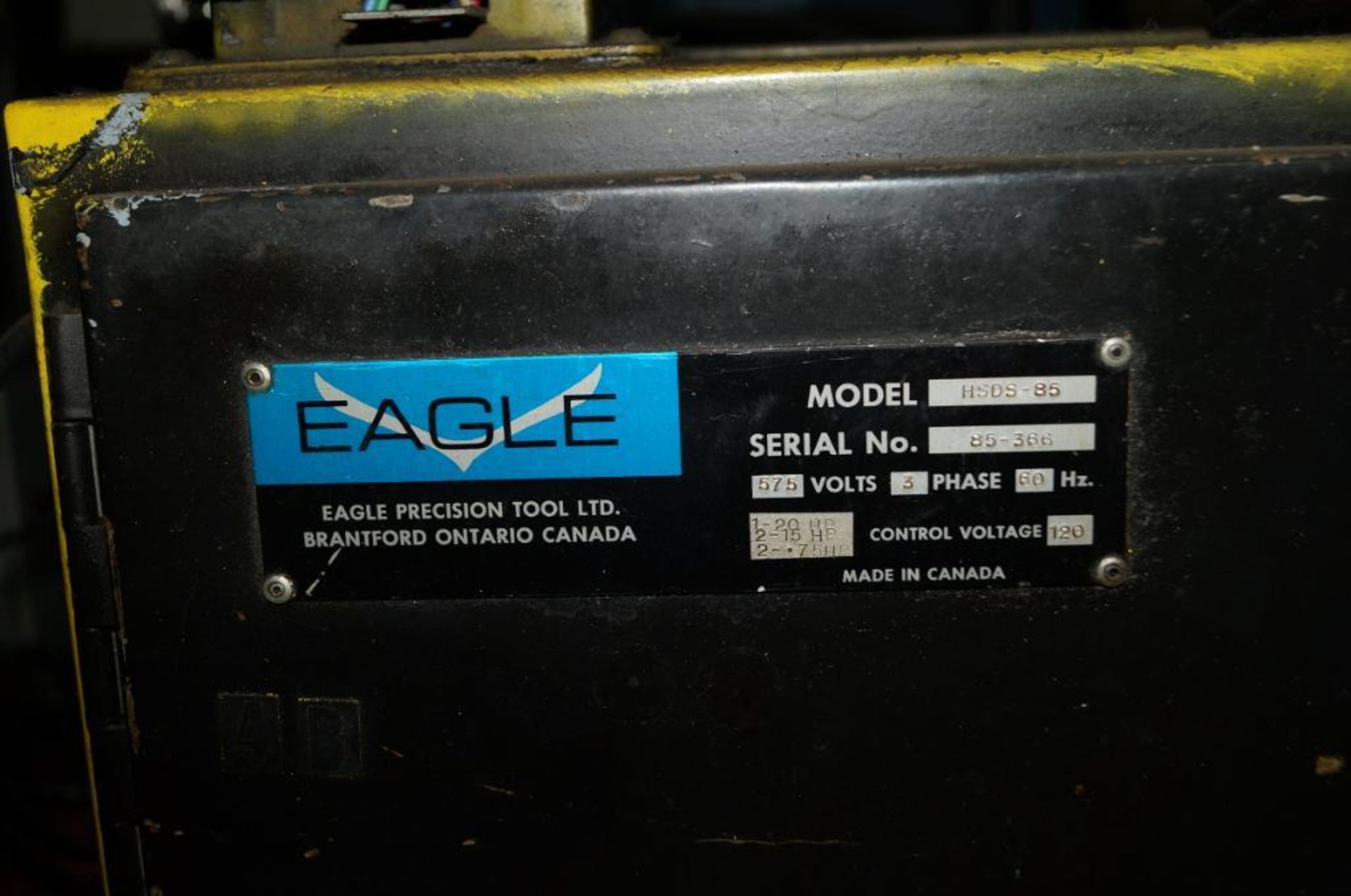 EAGLE, MODEL HSDS-85, SPINNER - Image 8 of 8