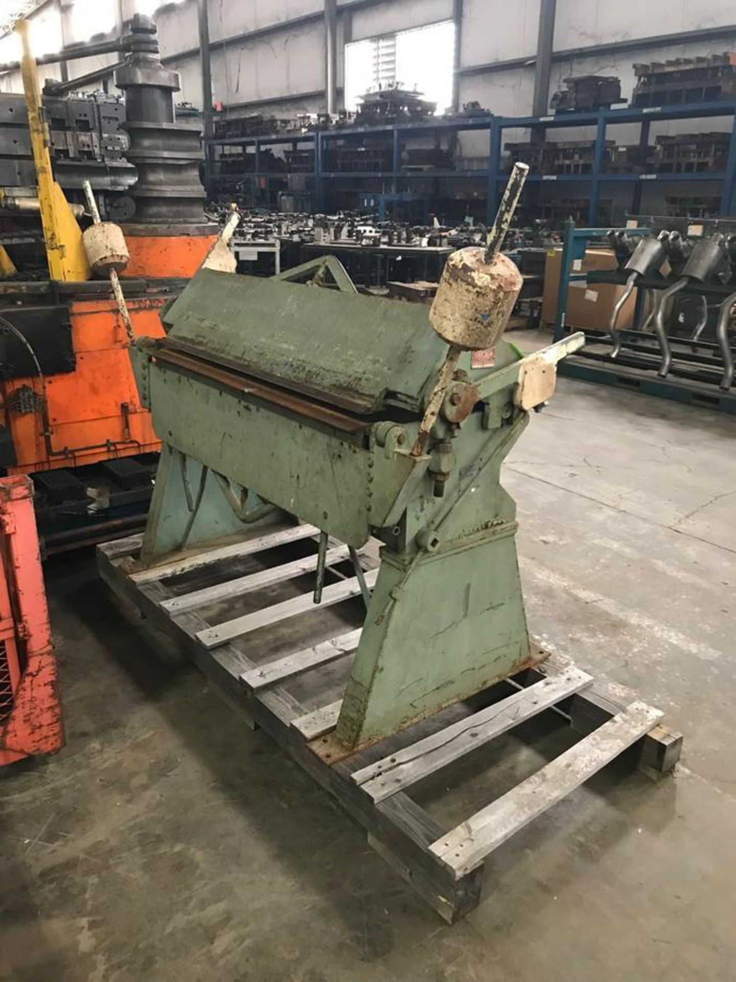 Chicago, mdl. SO-412, 48'' Hand Press Brake - Image 3 of 6