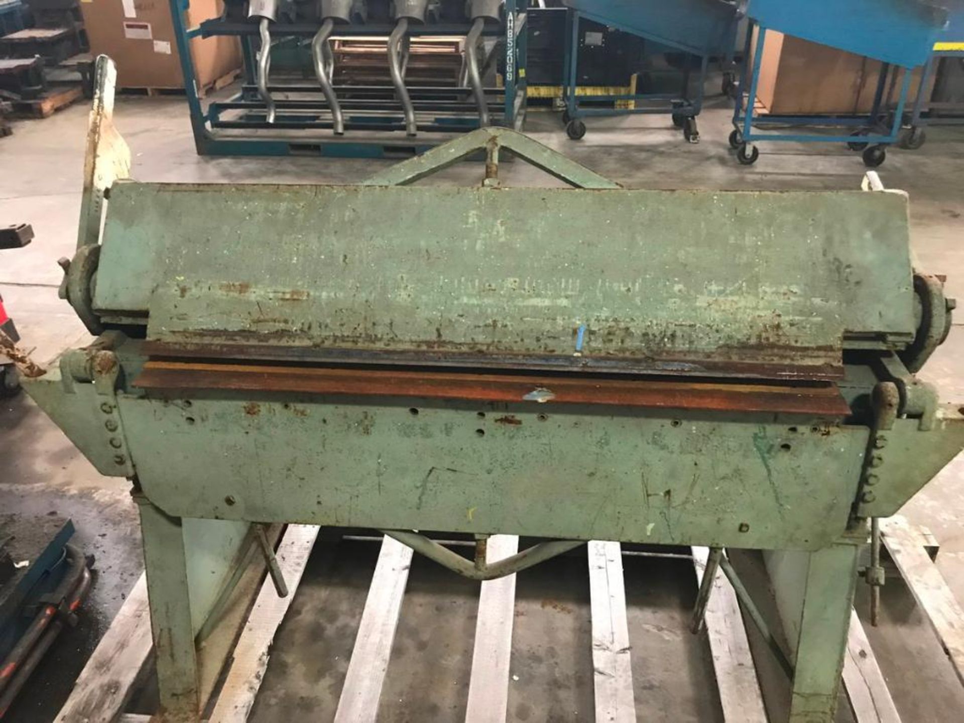 Chicago, mdl. SO-412, 48'' Hand Press Brake - Image 5 of 6