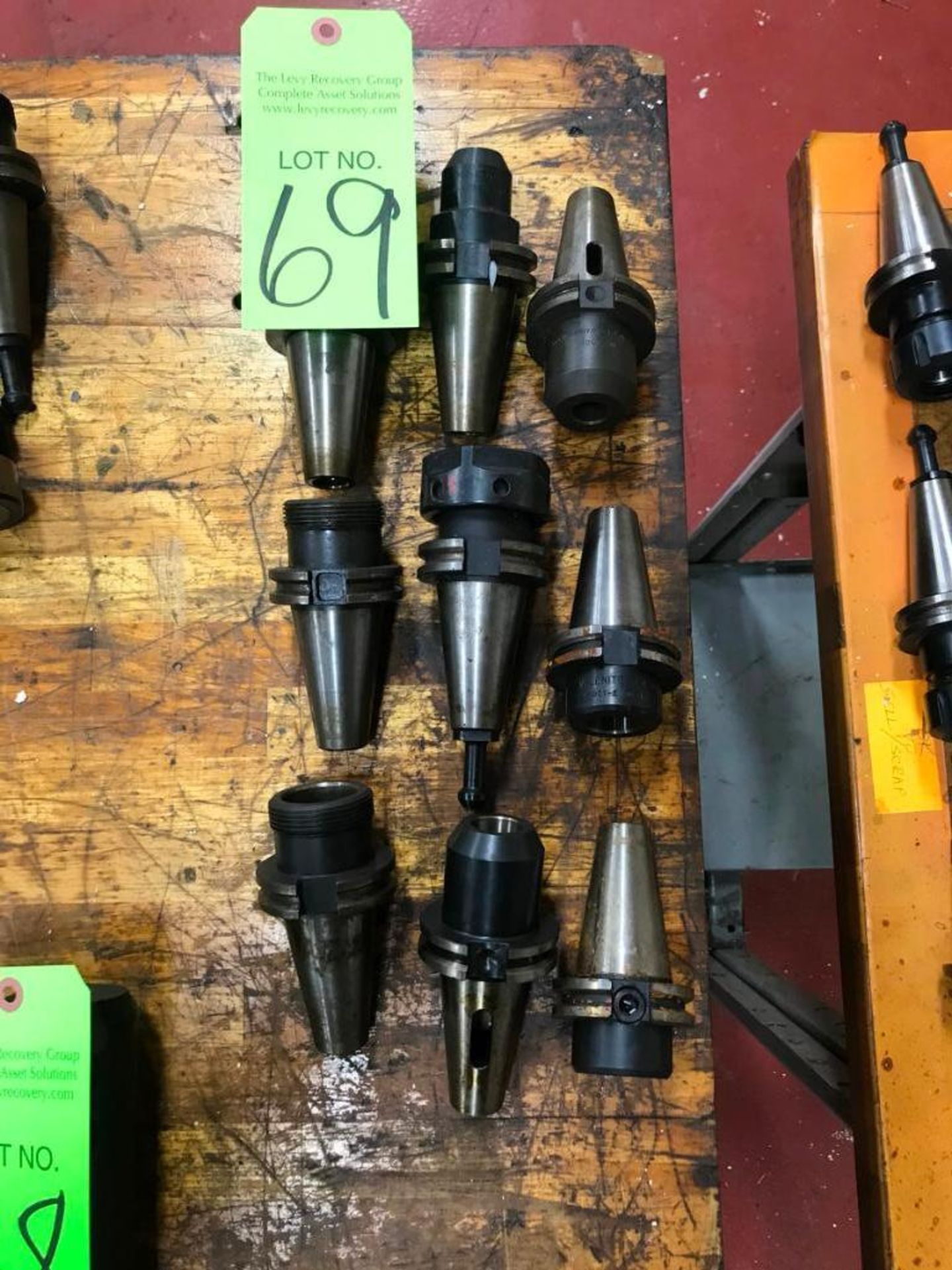 (9) Cat-40 Tool Holders