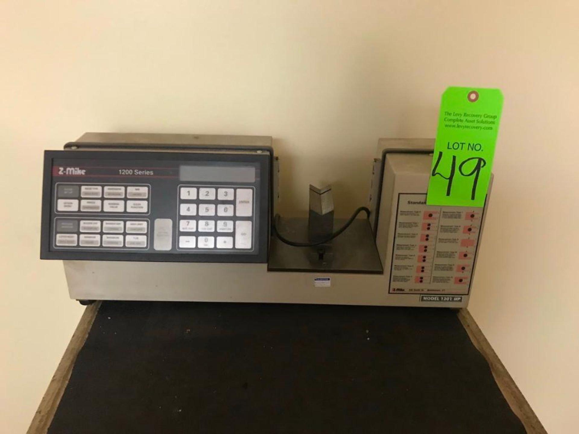 1993, Z mike, 1200 Series, Laser Bench Gauge