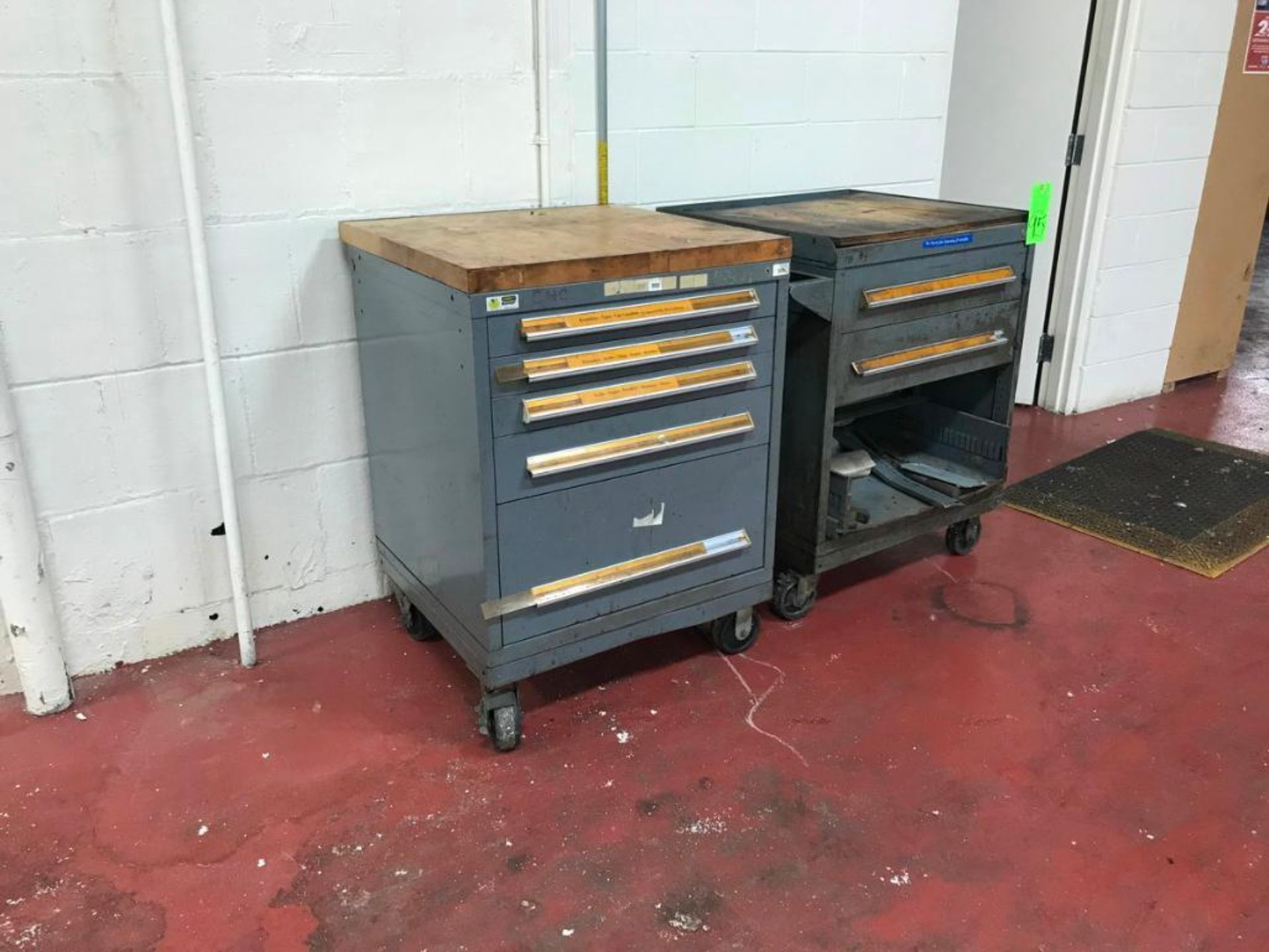 (2) Portable Multi-Drawer Tool Cabinets - Image 2 of 2