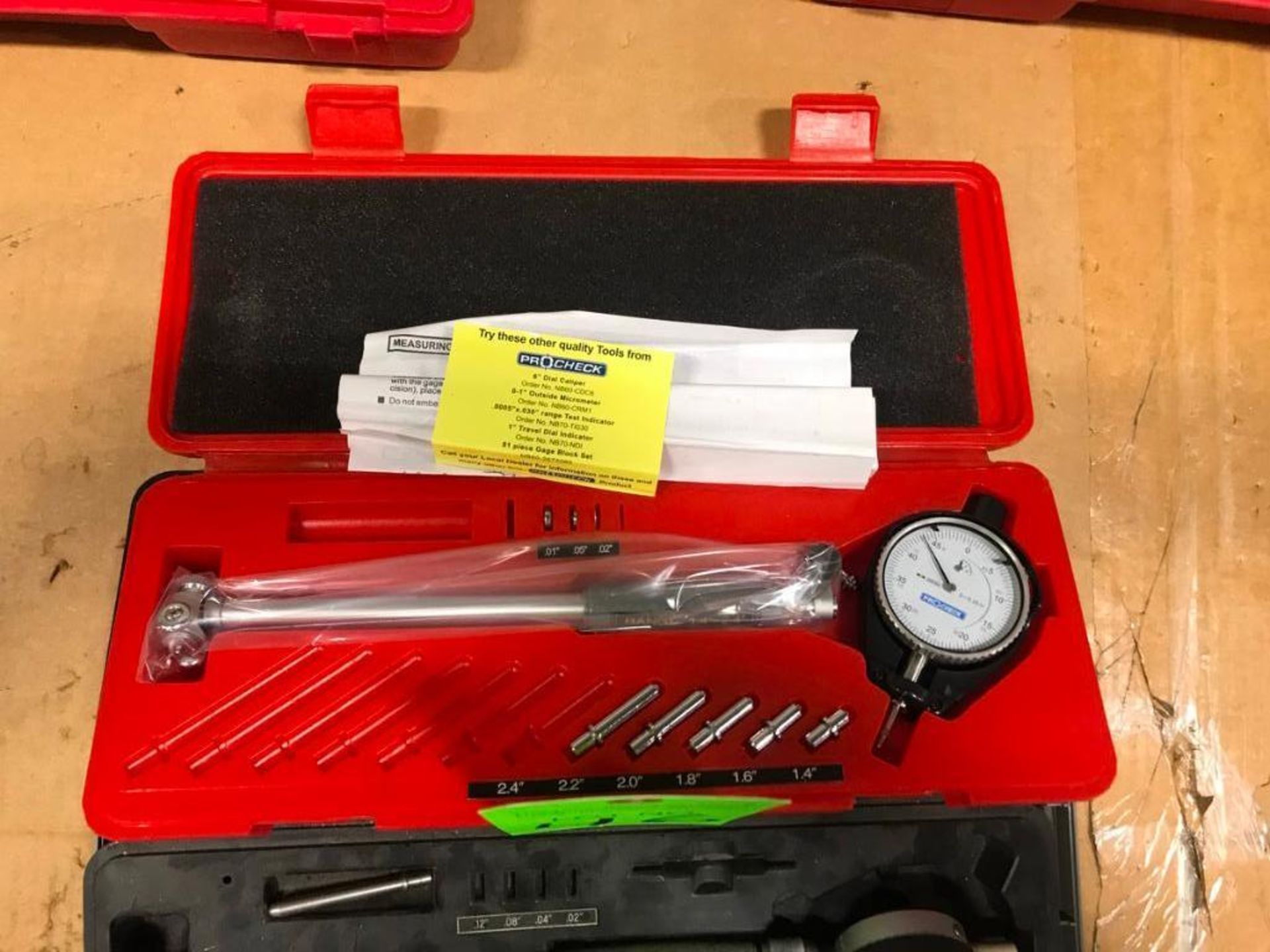 (1) Pro Check, Dial Caliper, Ranging From ( .0005-0.25 Inch - Bild 2 aus 4