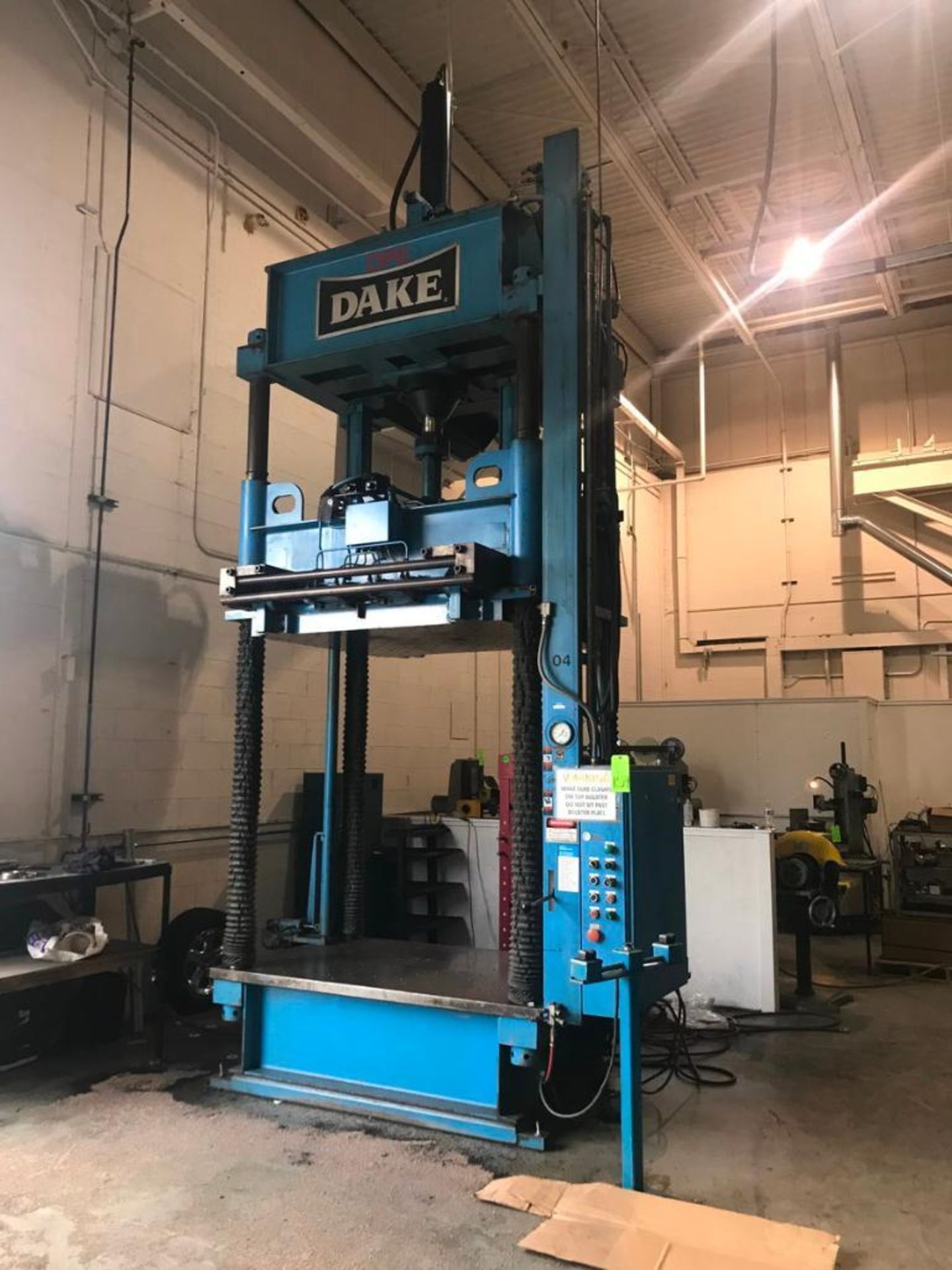 1989, Drake , mdl. 18-659, Hydraulic Down Acting Press