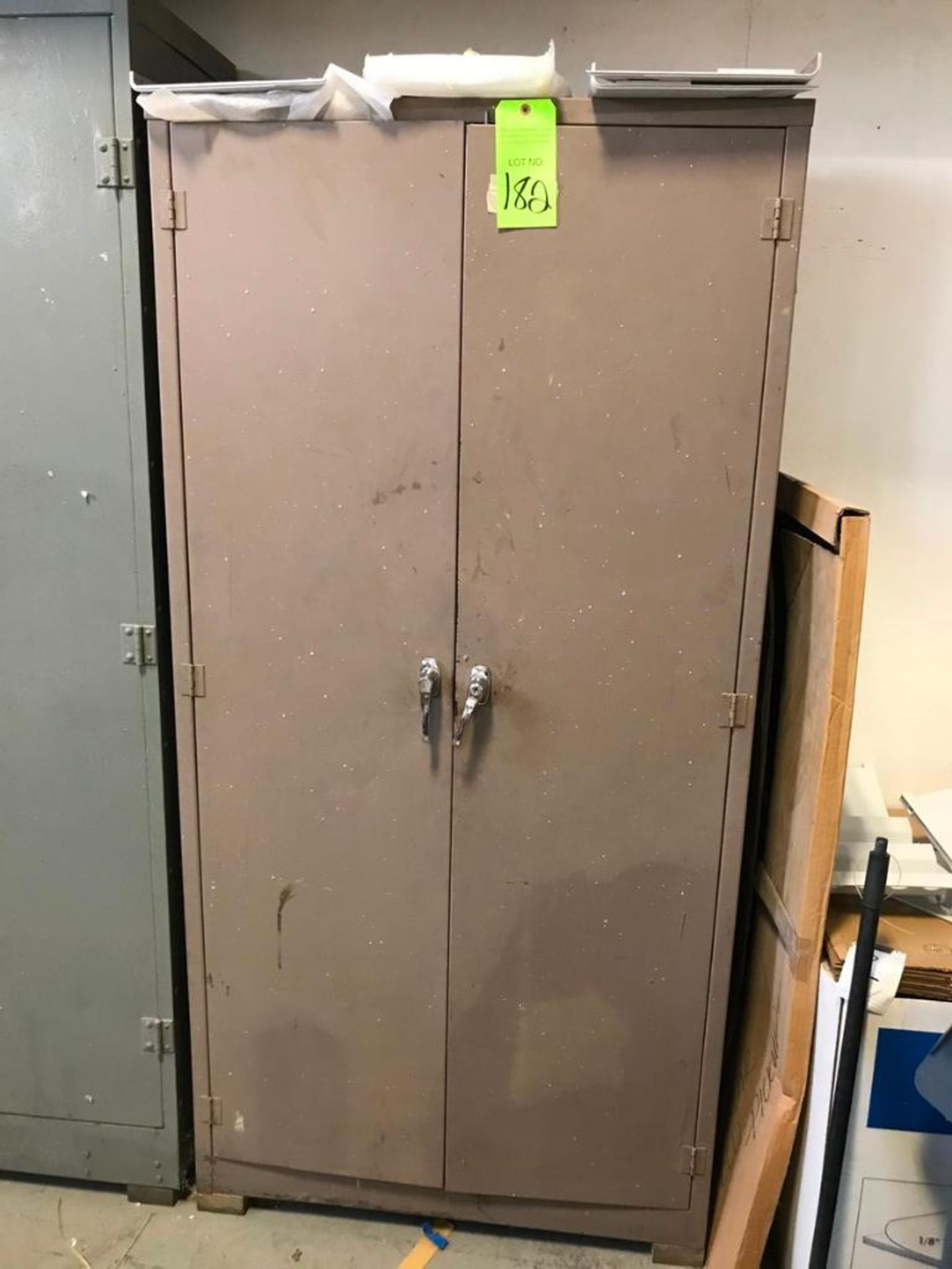 (5) Various Size Storage Cabinet