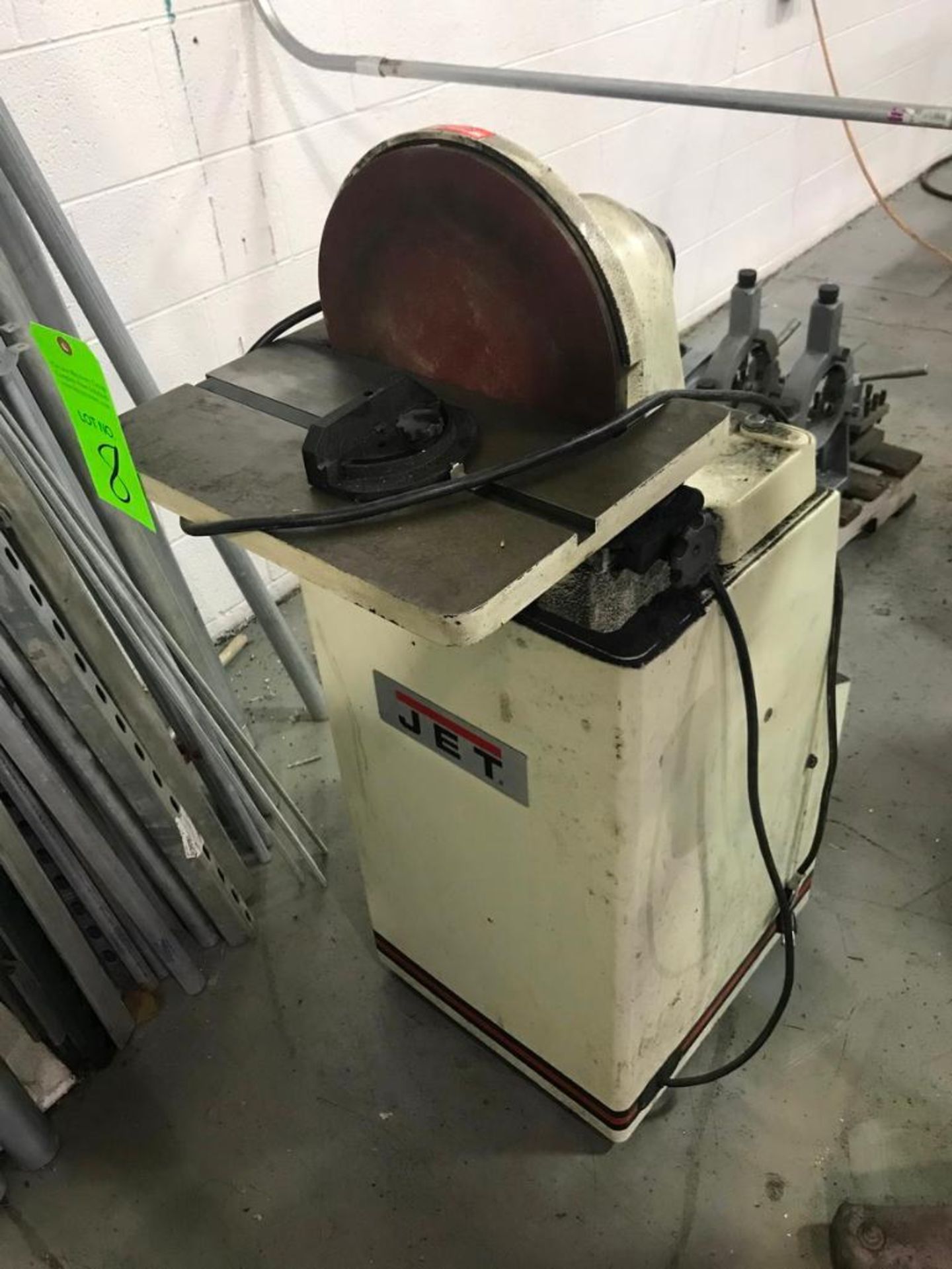 Jet,mdl.J-4400A, 12'' Industrial Disc Finishing Machine - Image 2 of 2