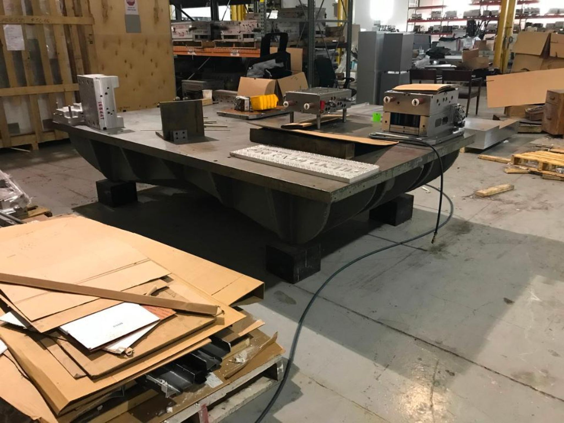 Precision Ground Steel Table - Image 2 of 2