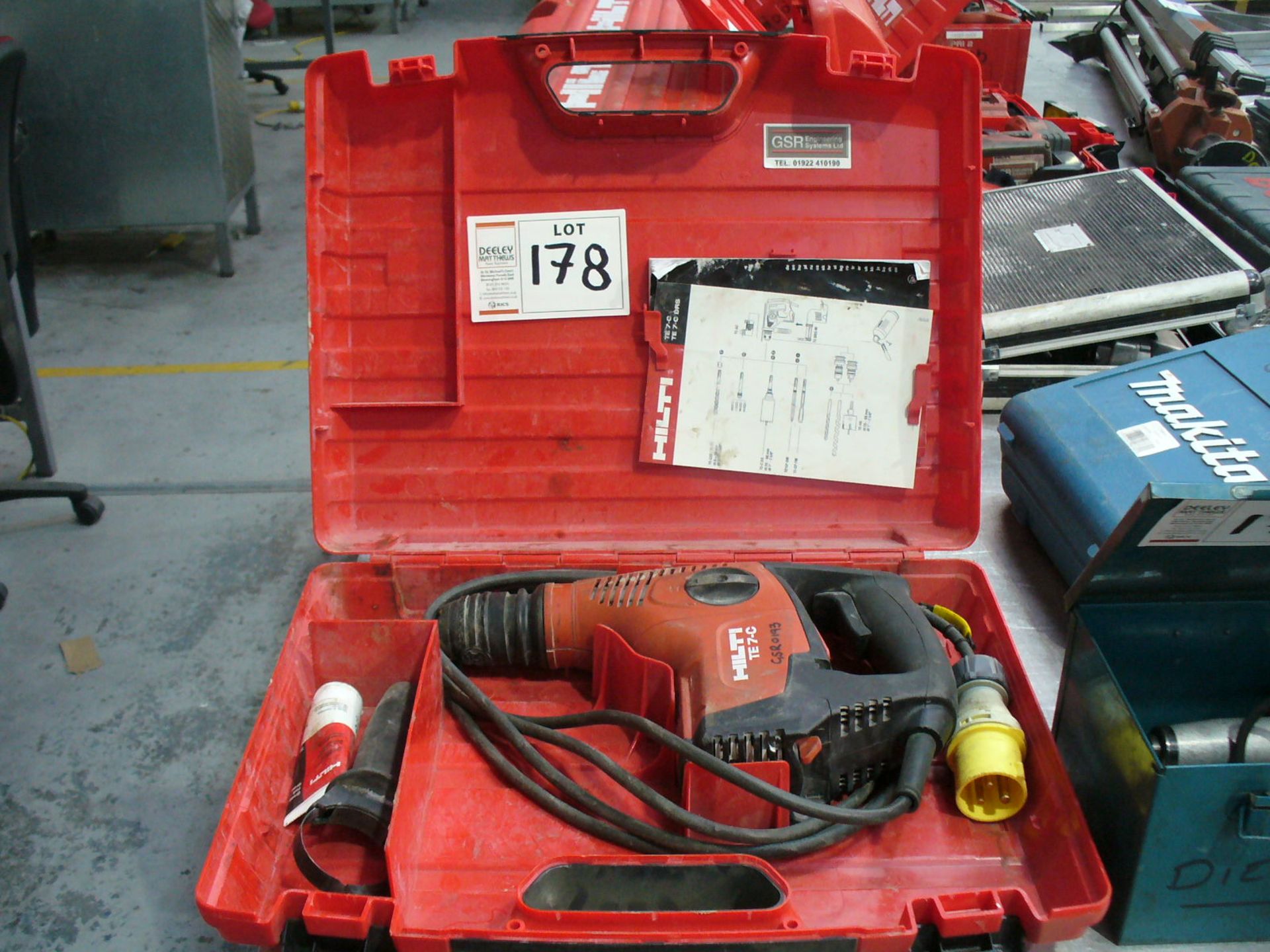 Hilti TE 7-C SDS HAMMER DRILL 110v