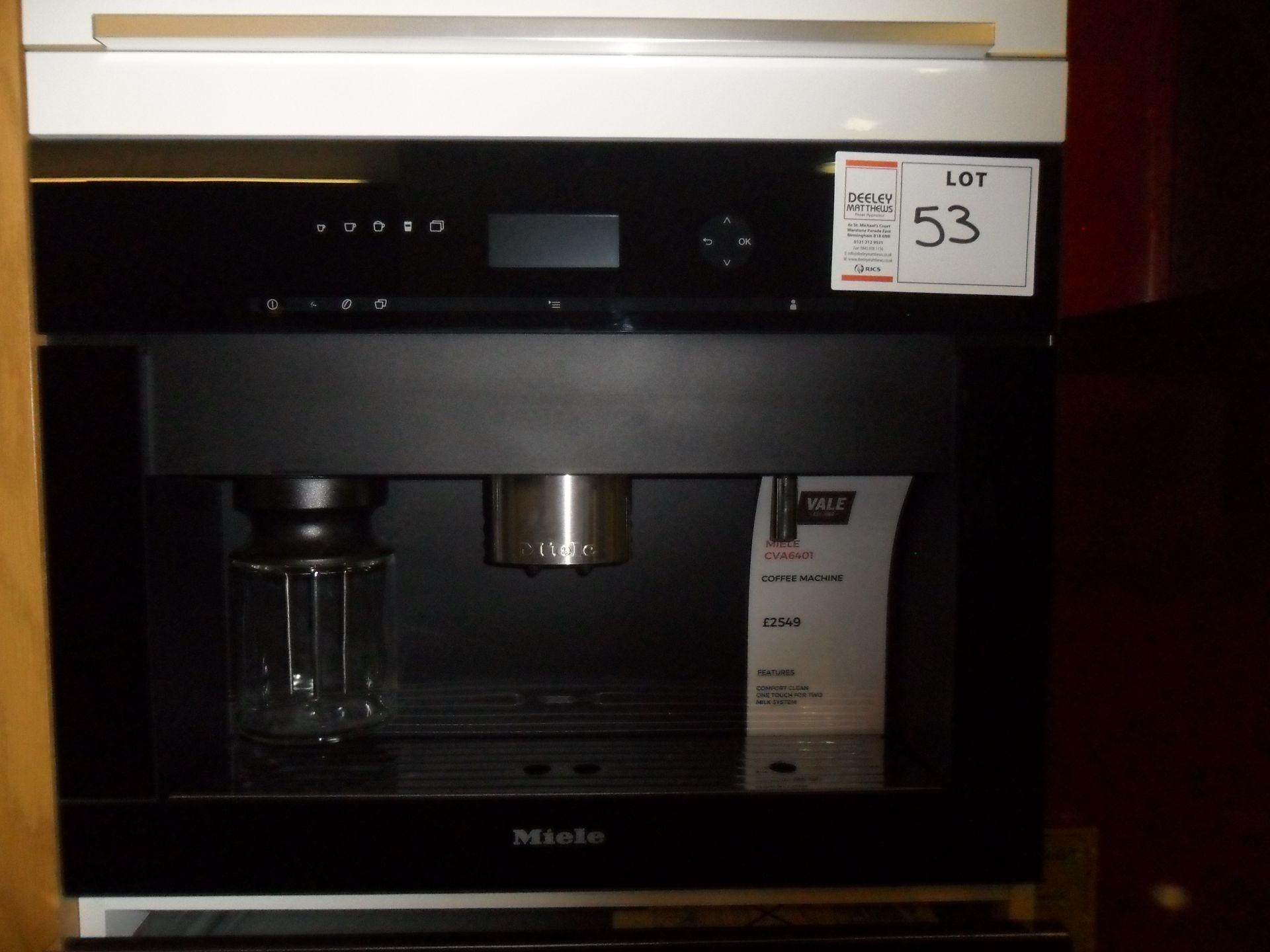 Miele CVA6401 COFFEE MACHINE RRP £2,549