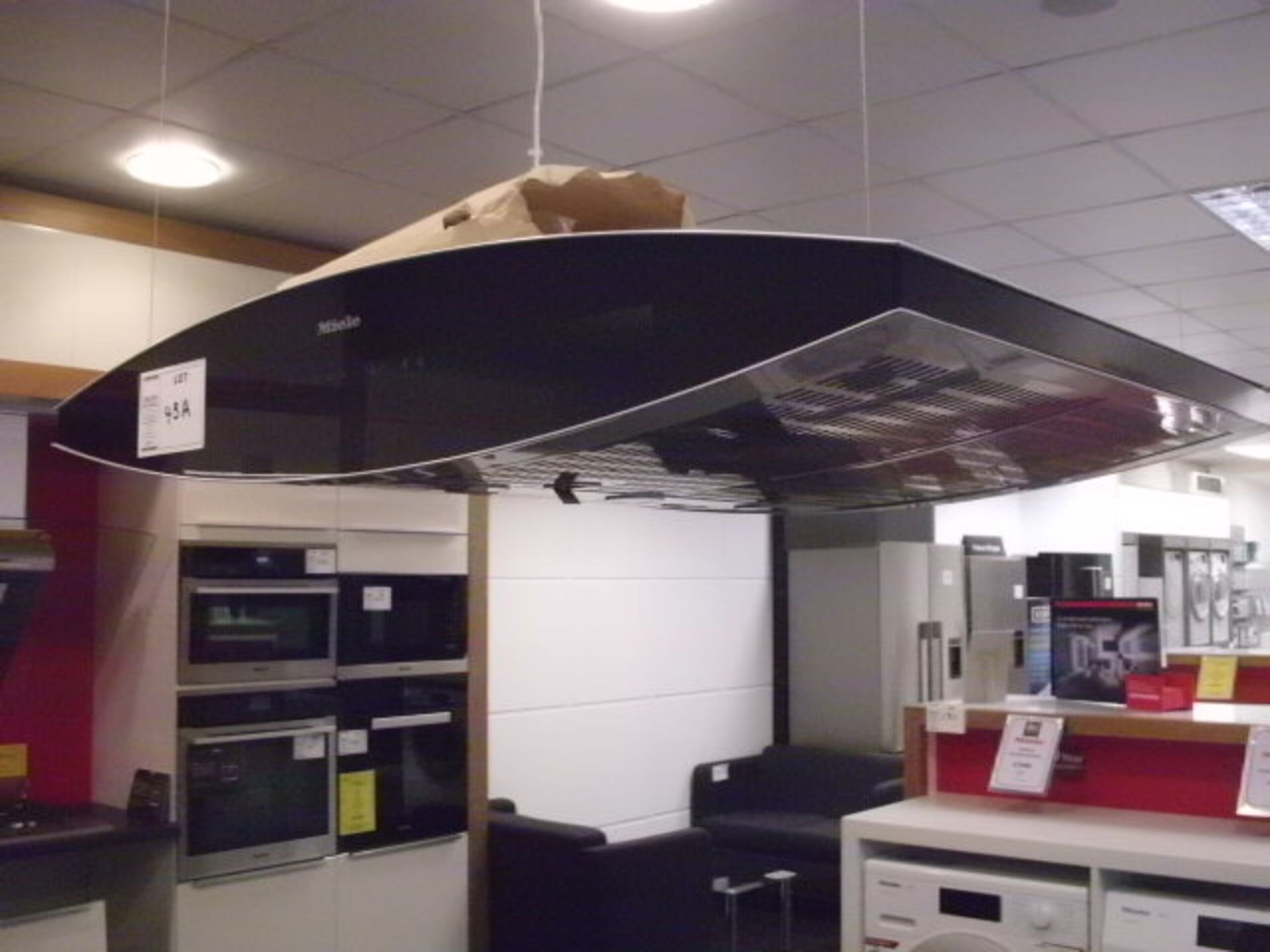 Miele contemporary styled island type recirculating extraction canopy, model DA7006, RRP £2394 - Image 2 of 5