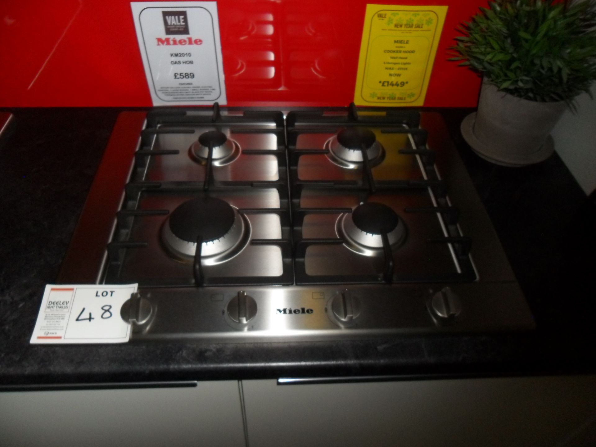 Miele KM2010 GAS HOB RRP £589