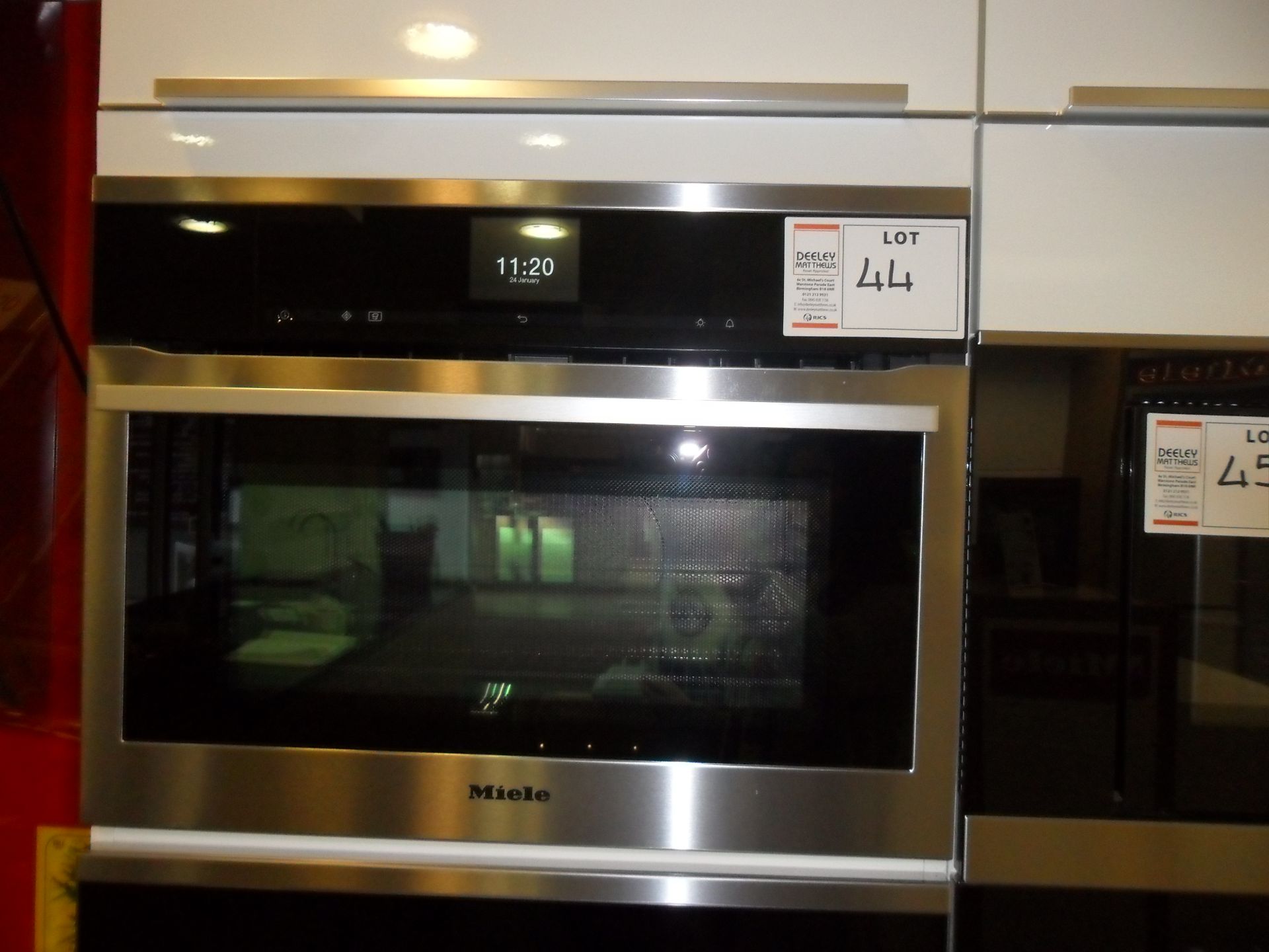 Miele E16500BM Contour Range stainless steel COMBINATION OVEN RRP £2,479