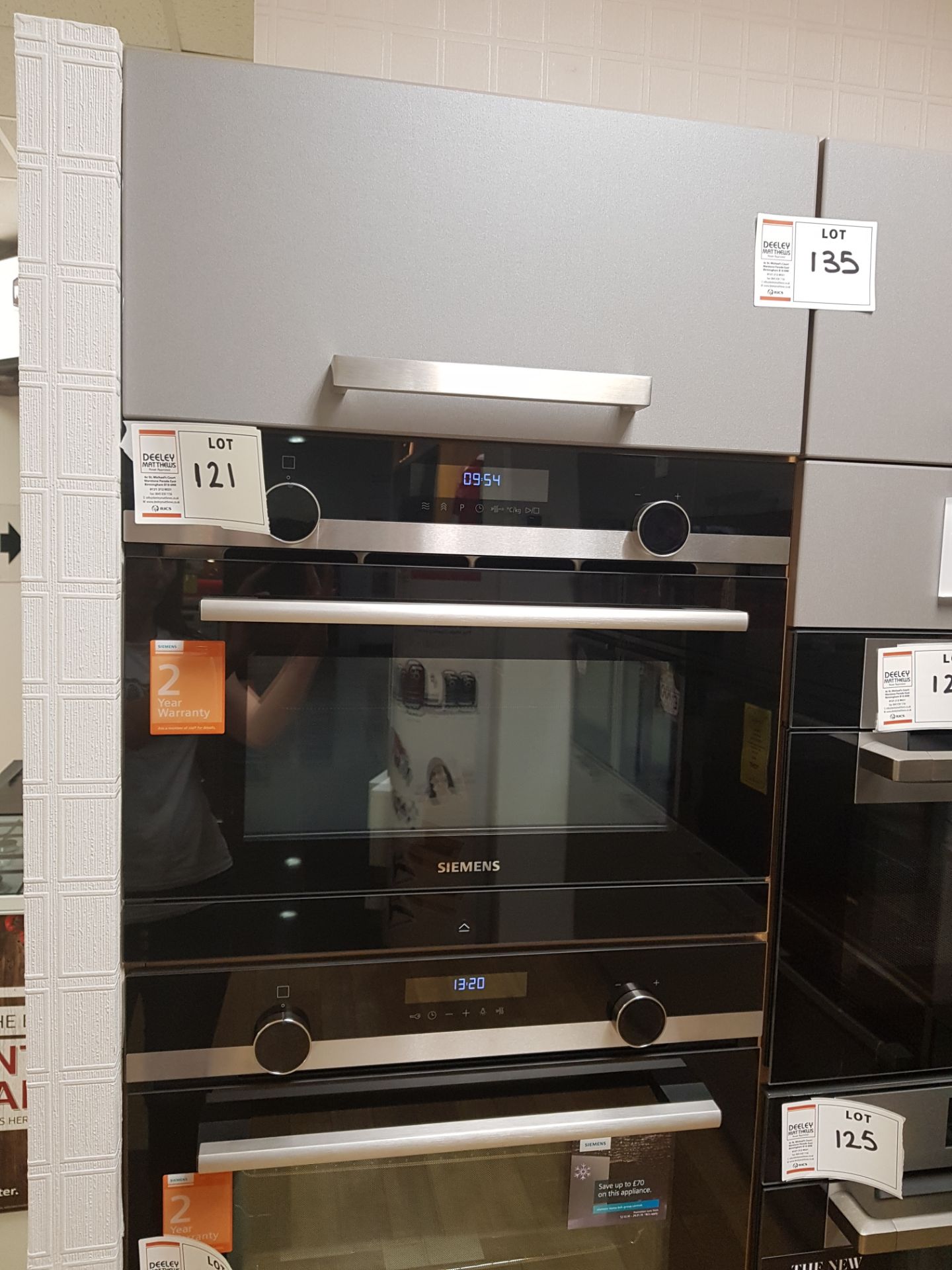 Siemens iQ500 CP565AGSOB MICROWAVE steam and oven combination RRP £975