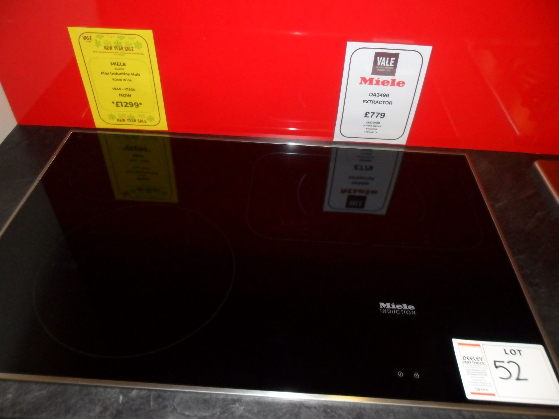 Miele flex INDUCTION HOB 80cm wide RRP £1,535