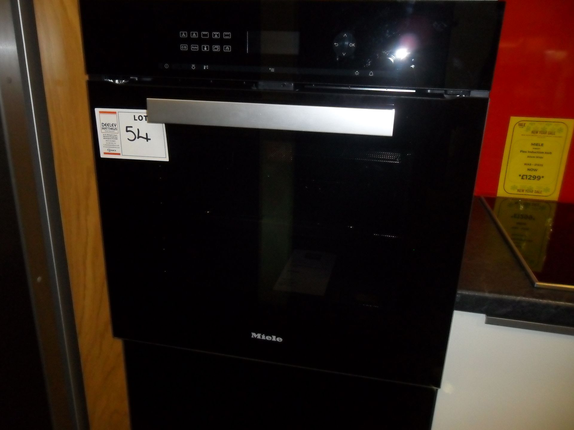 Miele 46461BP Pure Line Pyrolite OVEN black RRP £2,125