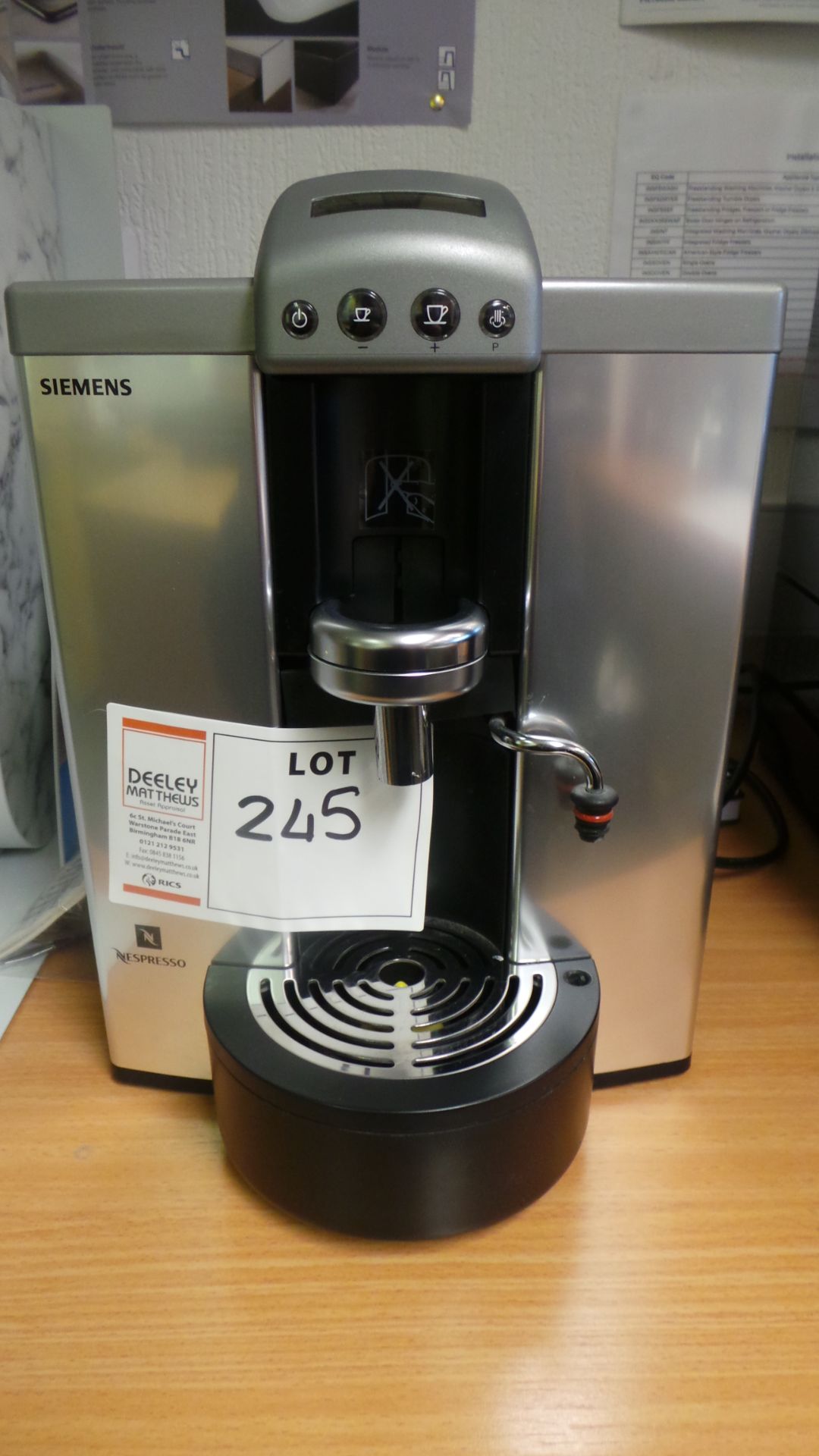 Siemens Nespresso TC48